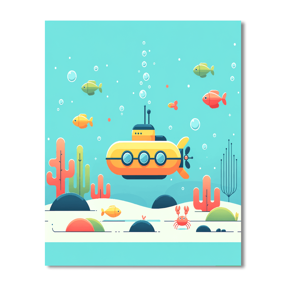 Ocean Explorer's Expedition Paint By Numbers