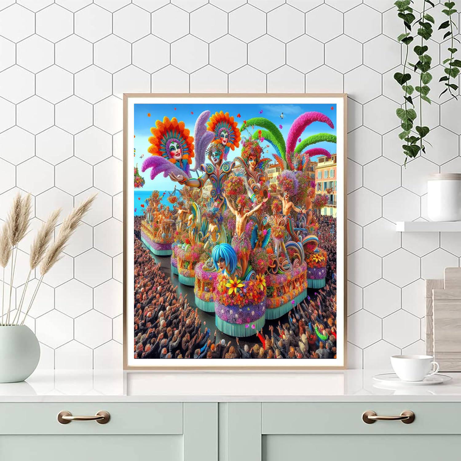 The Carnival Of Nice - Nice Paint By Numbers Kits