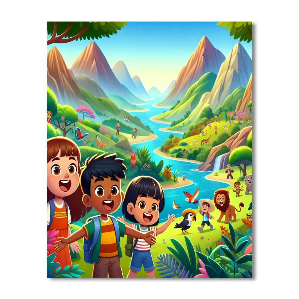 Exploration Extravaganza Paint By Numbers