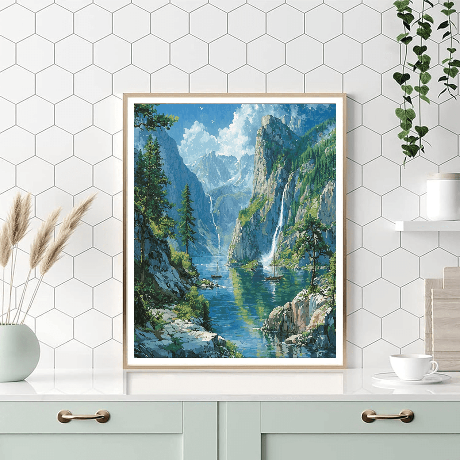 Fjords Of Norway - Western Norway Paint By Numbers