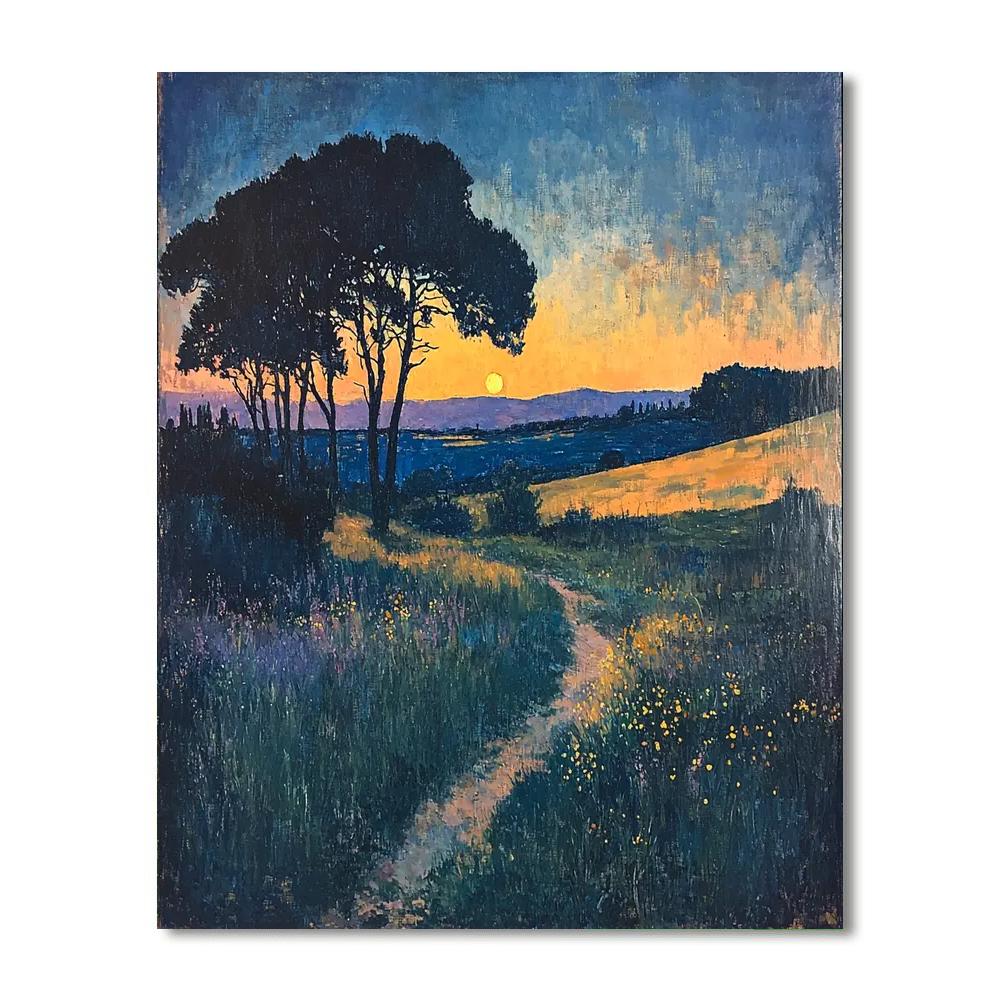 Edgar Degas Inspired Twilight Meadow Murmurs  Paint By Numbers