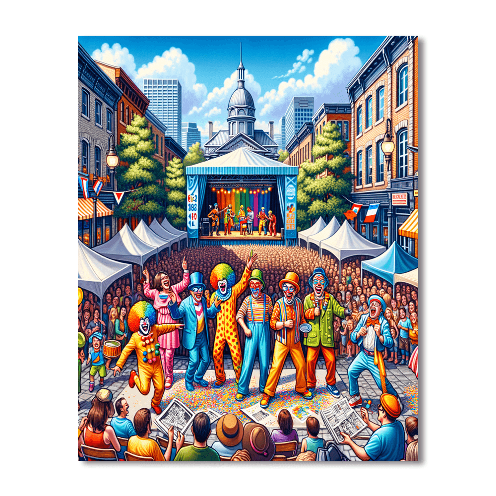 Just For Laughs Festival - Montreal, Canada Painting By Numbers Kit