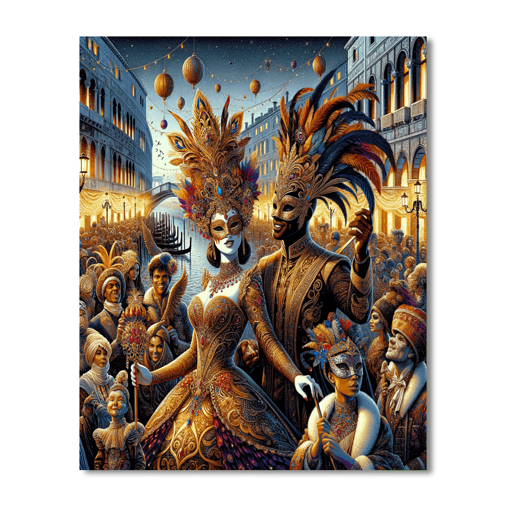 The Carnival Of Venice DIY Paint By Numbers