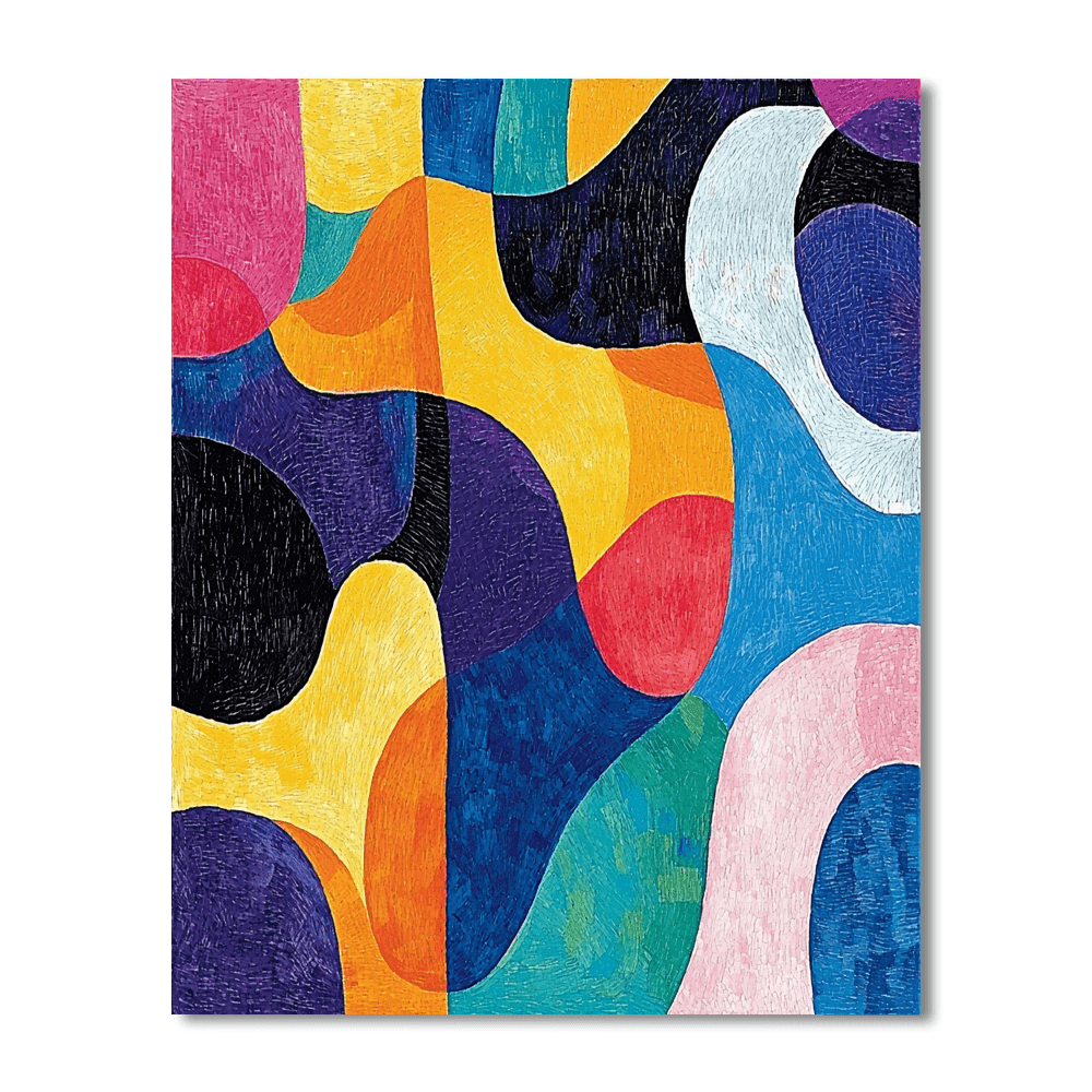 Henri Matisse Inspired Bohemian Rhythms  Paint By Numbers