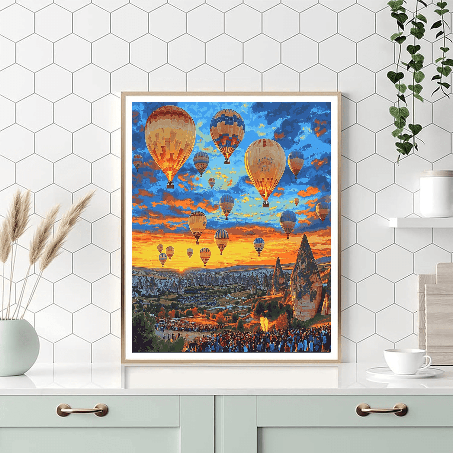 Cappadocia Balloon Festival Paint By Numbers