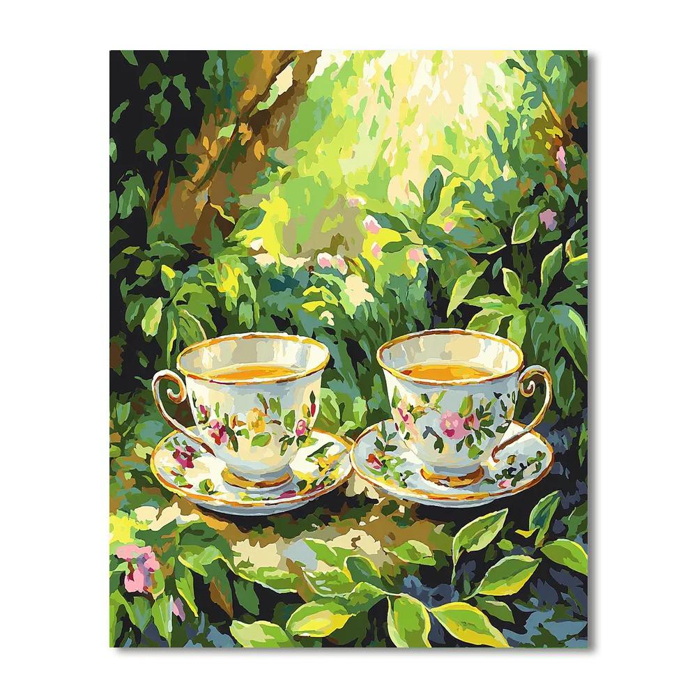 Afternoon Tea Delights DIY Paint By Numbers