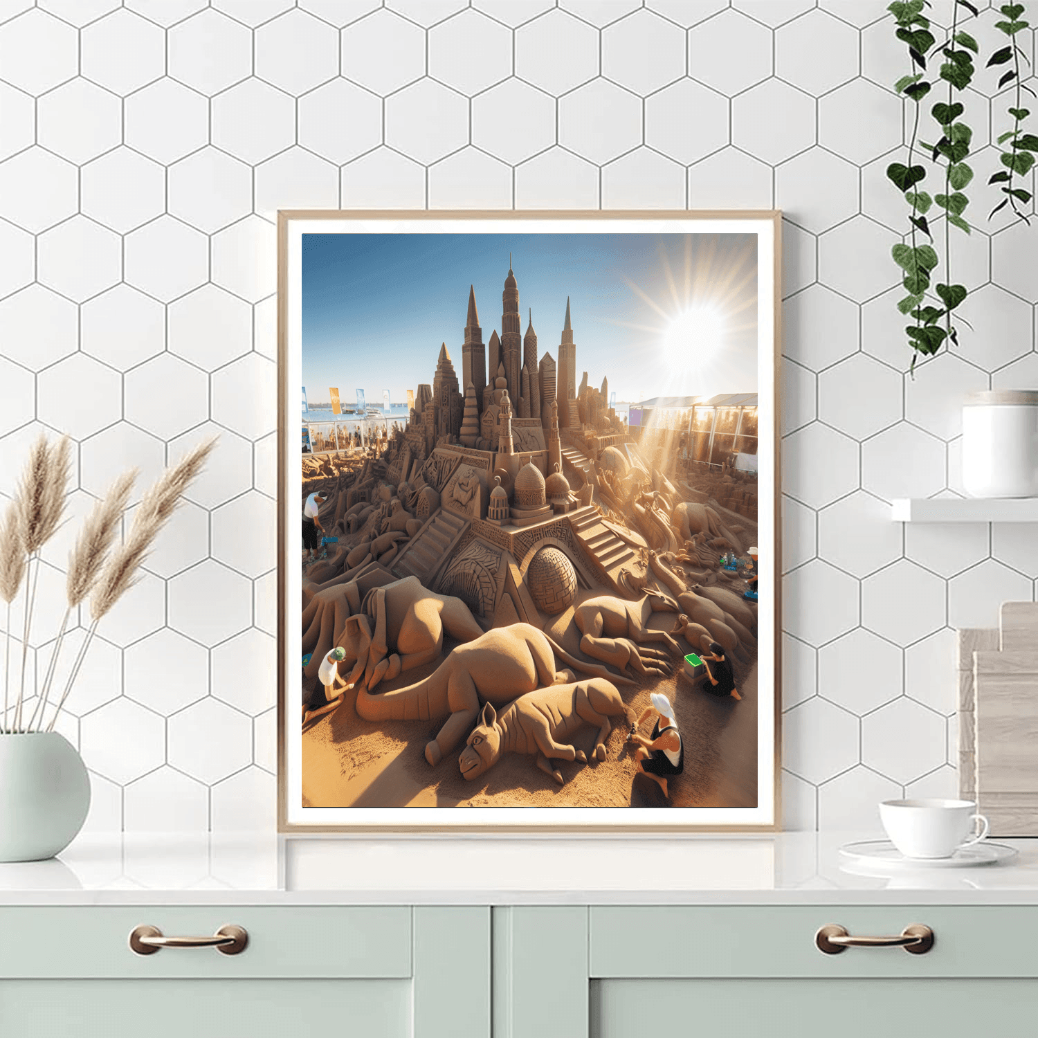 International Sand Sculpting Festival - Portugal Paint By Numbers Kits