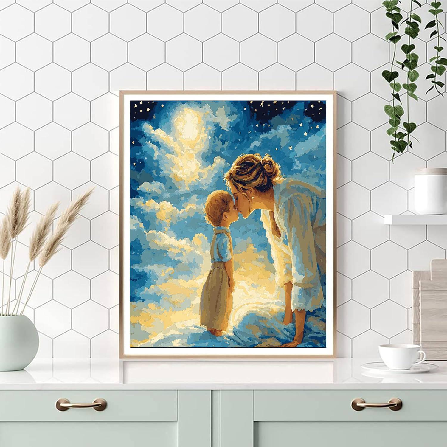 A Mother’s Dream Number Painting