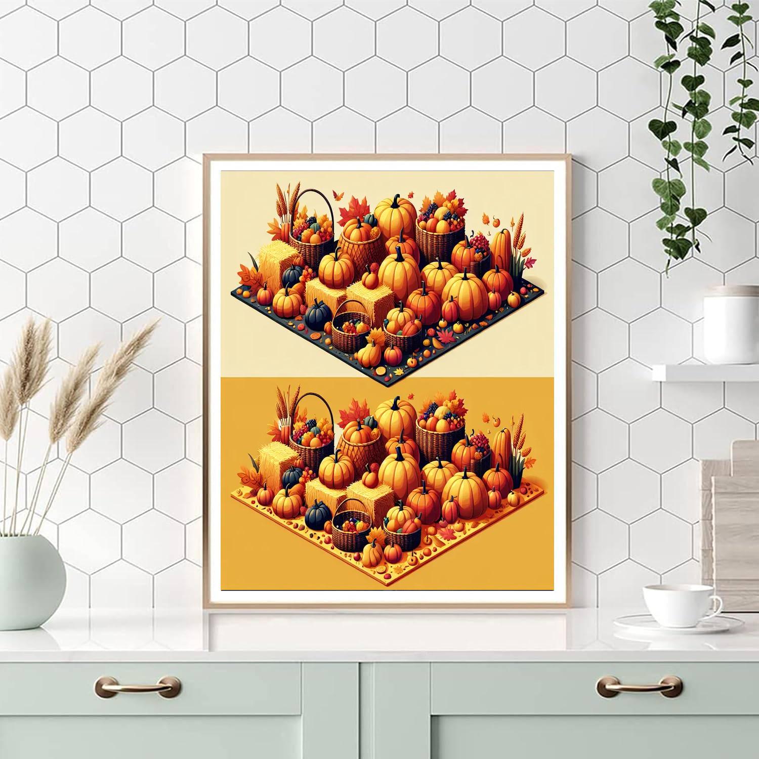 Harvest Fest Painting Number Kit