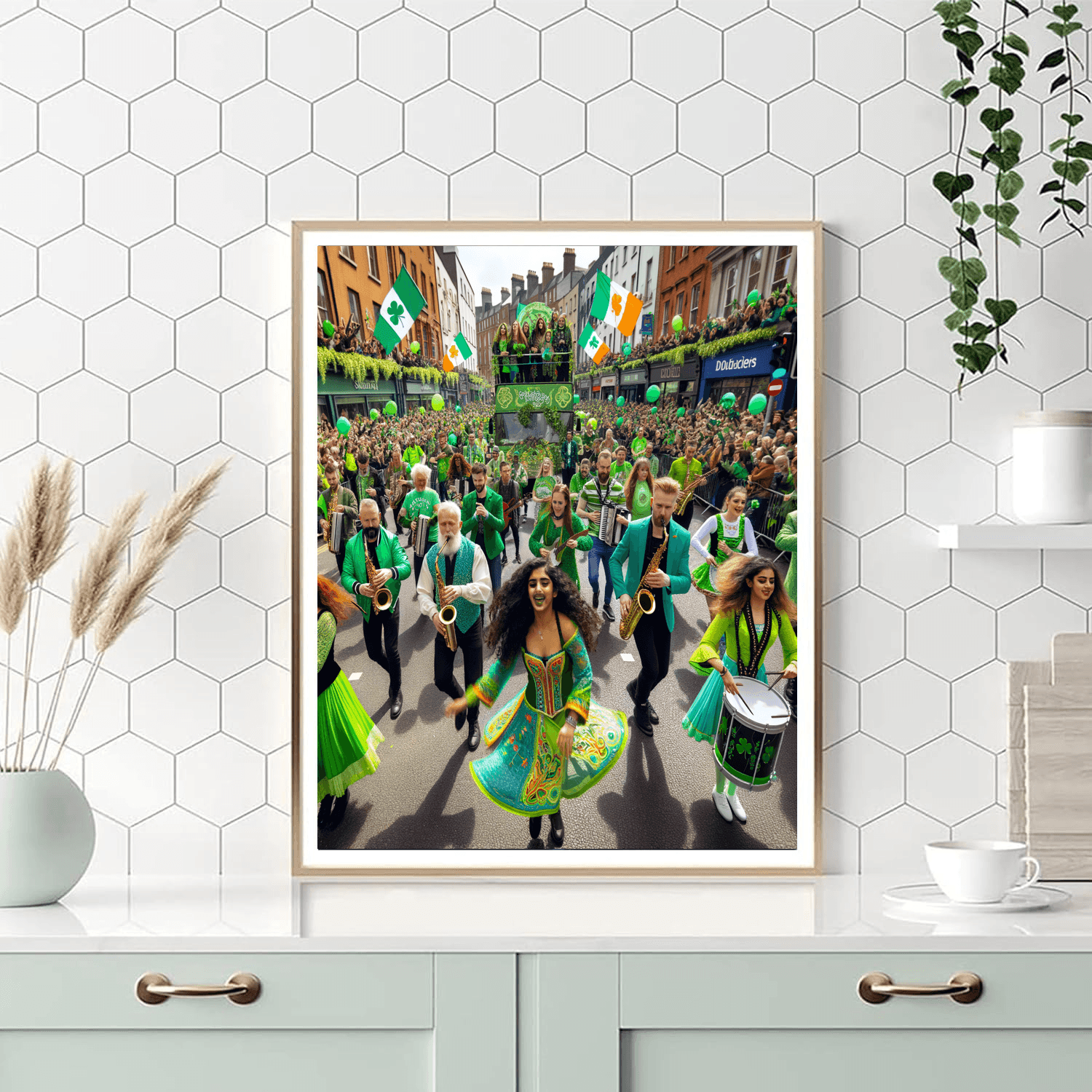 St. Patrick's Day - Dublin Paint By Color