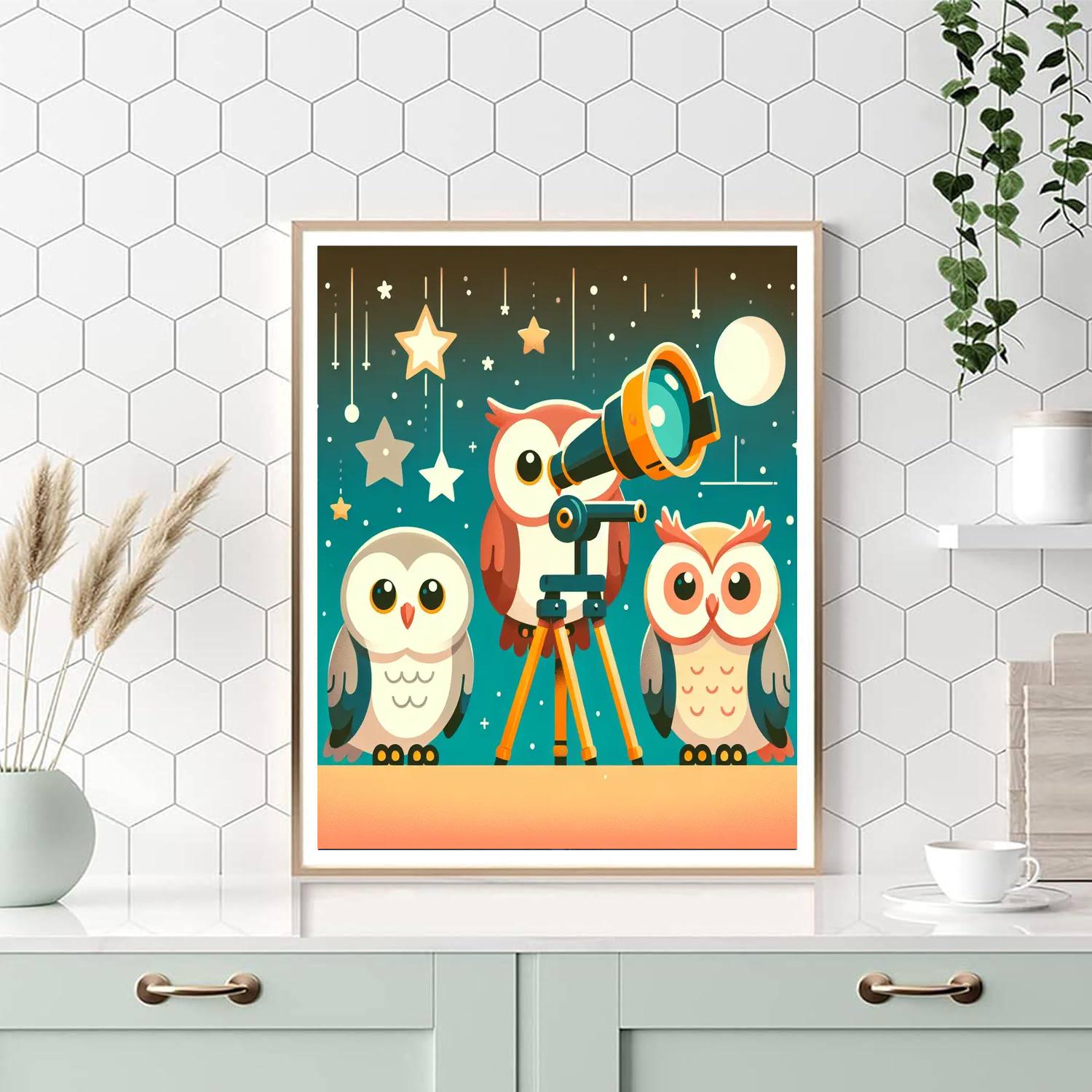 Mystic Owl Observatory Numbered Painting Kits