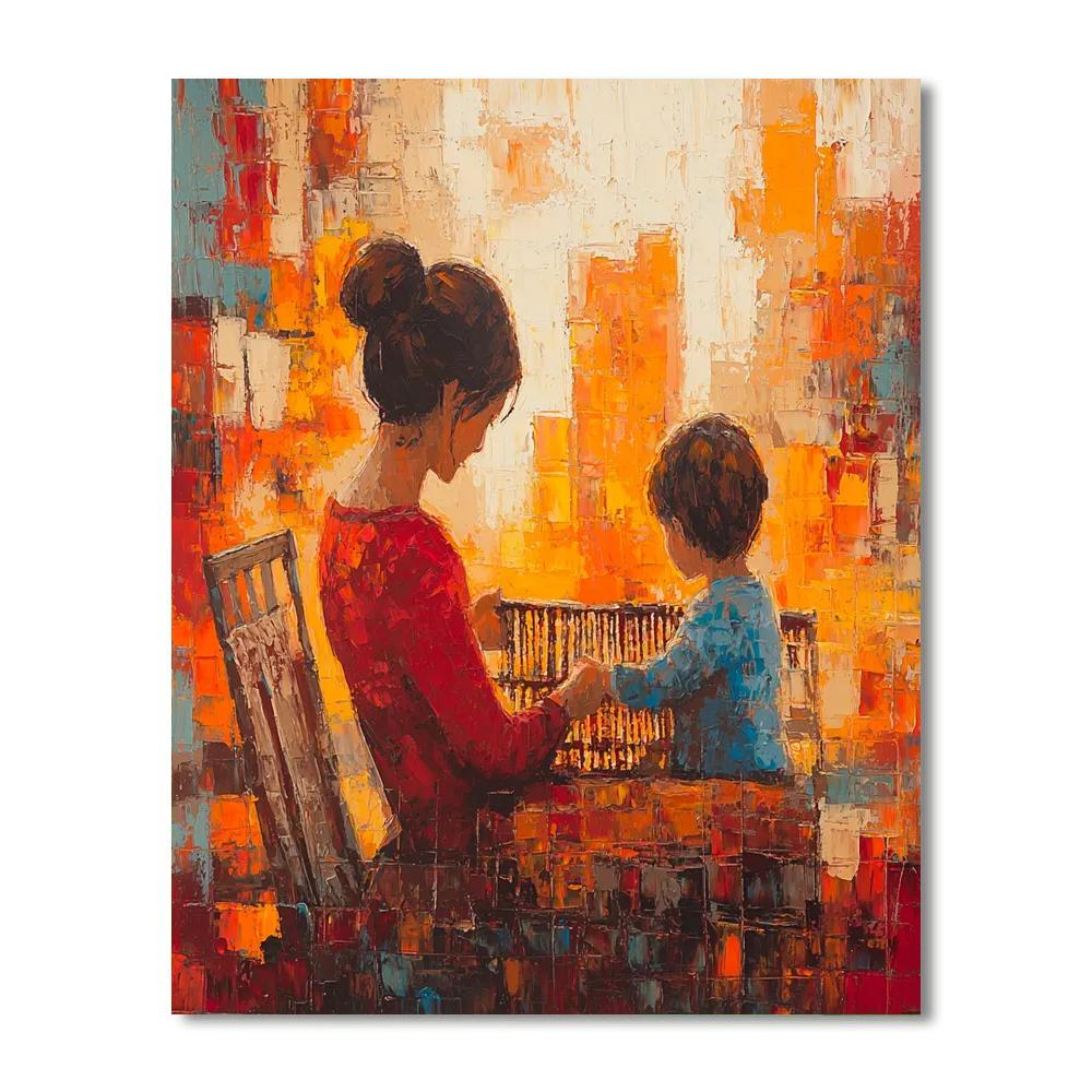 Tapestry Of Time Number Painting