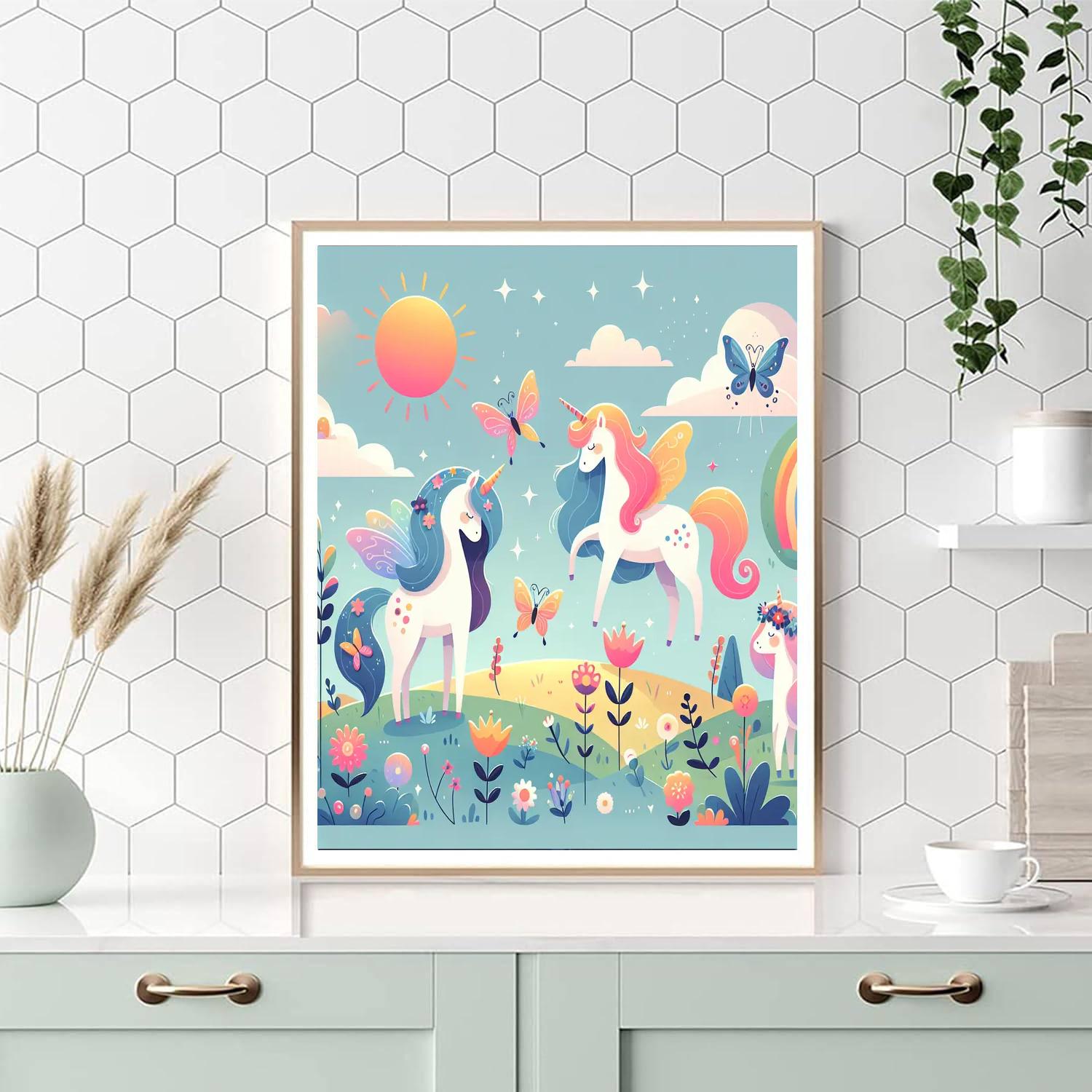 Sunlit Meadow Magic Paint By Numbers