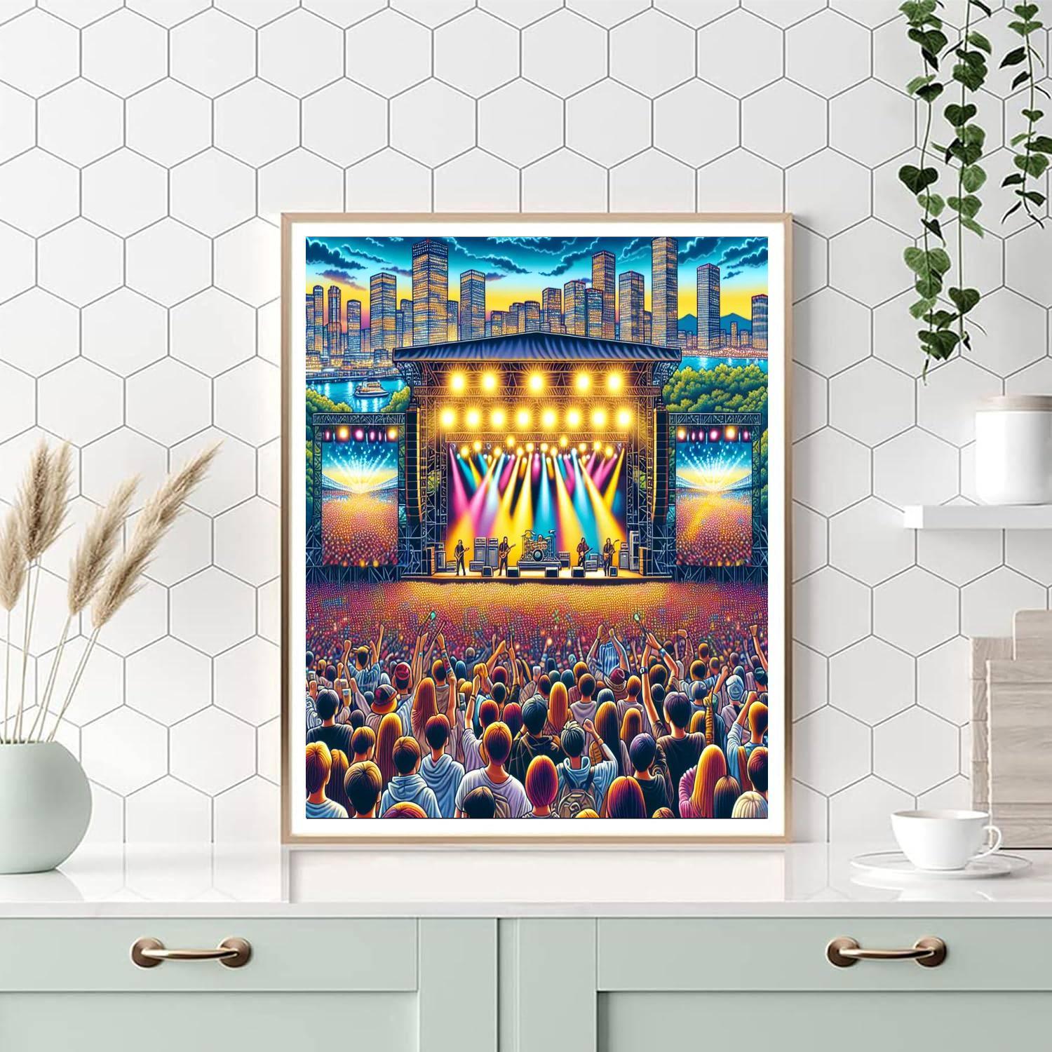 Summer Sonic Festival - Japan Painting By Numbers Kit