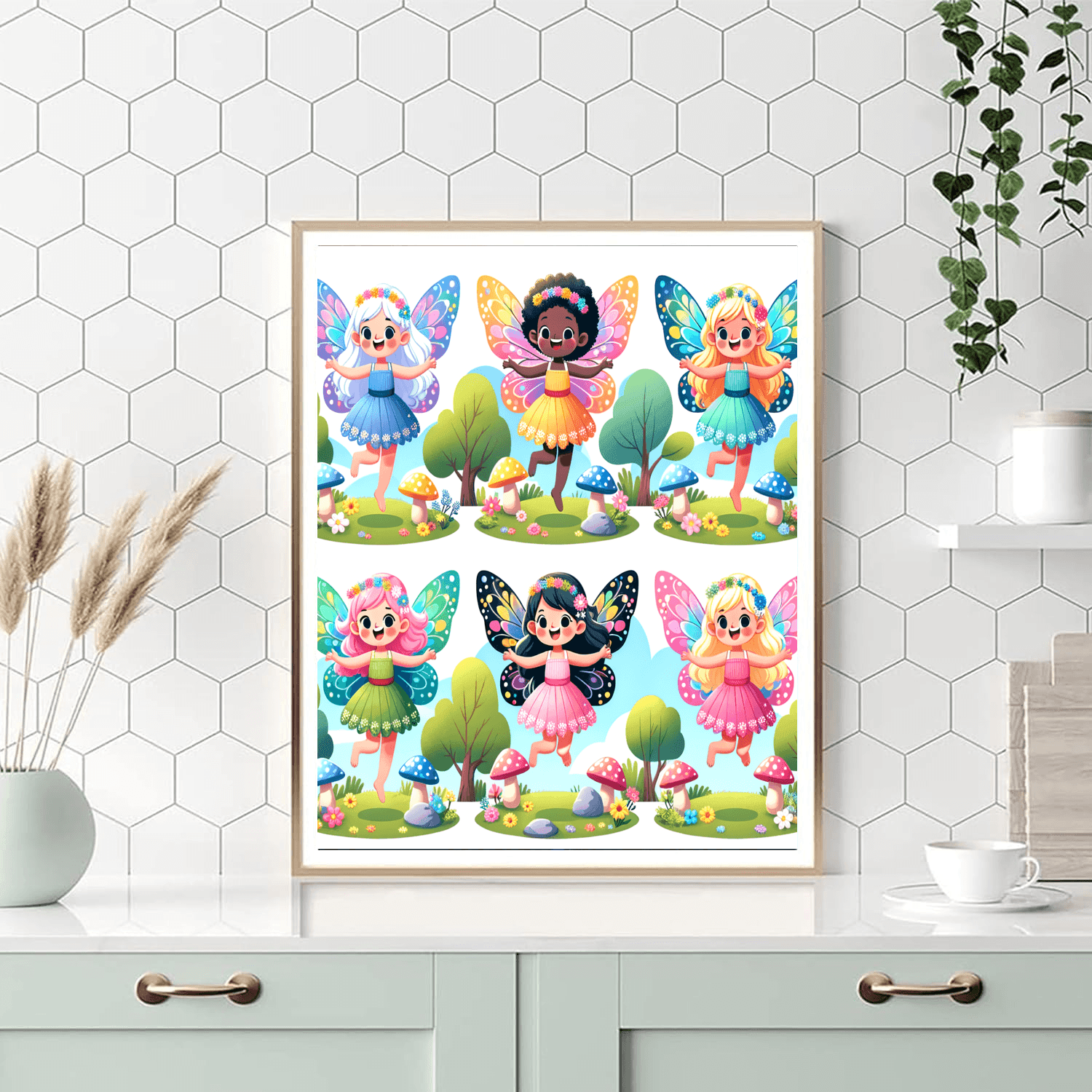 Magical Fairy Land Painting By Numbers Kit