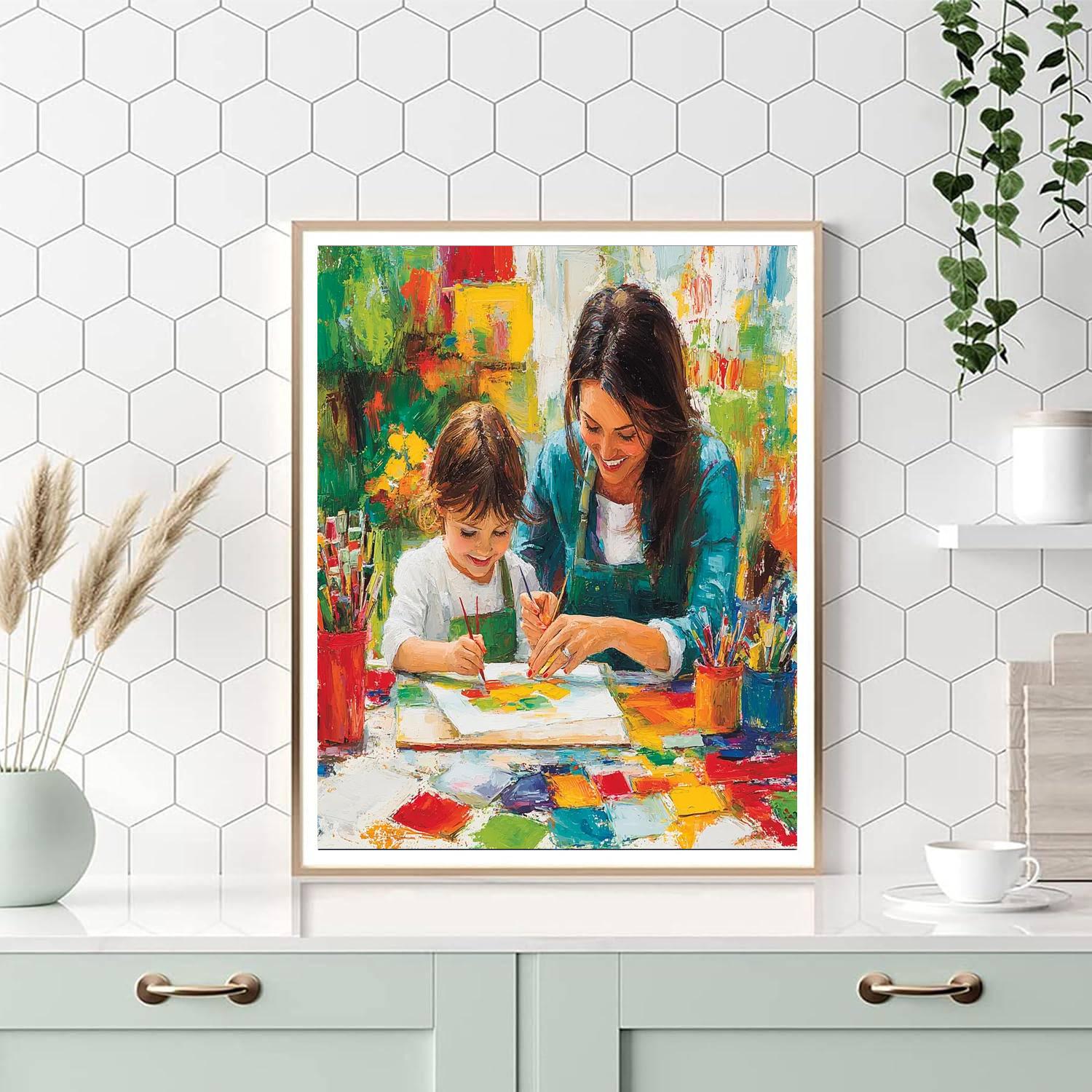 The Heart Of Family Painting By Numbers Kit