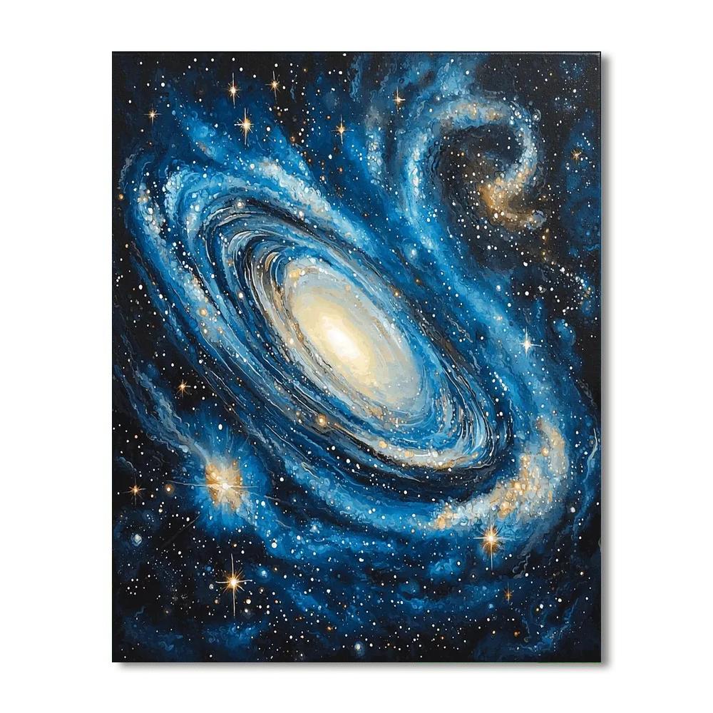 Wassily Kandinsky Inspired Abstract Galaxy Dreams  Paint By Numbers Kits