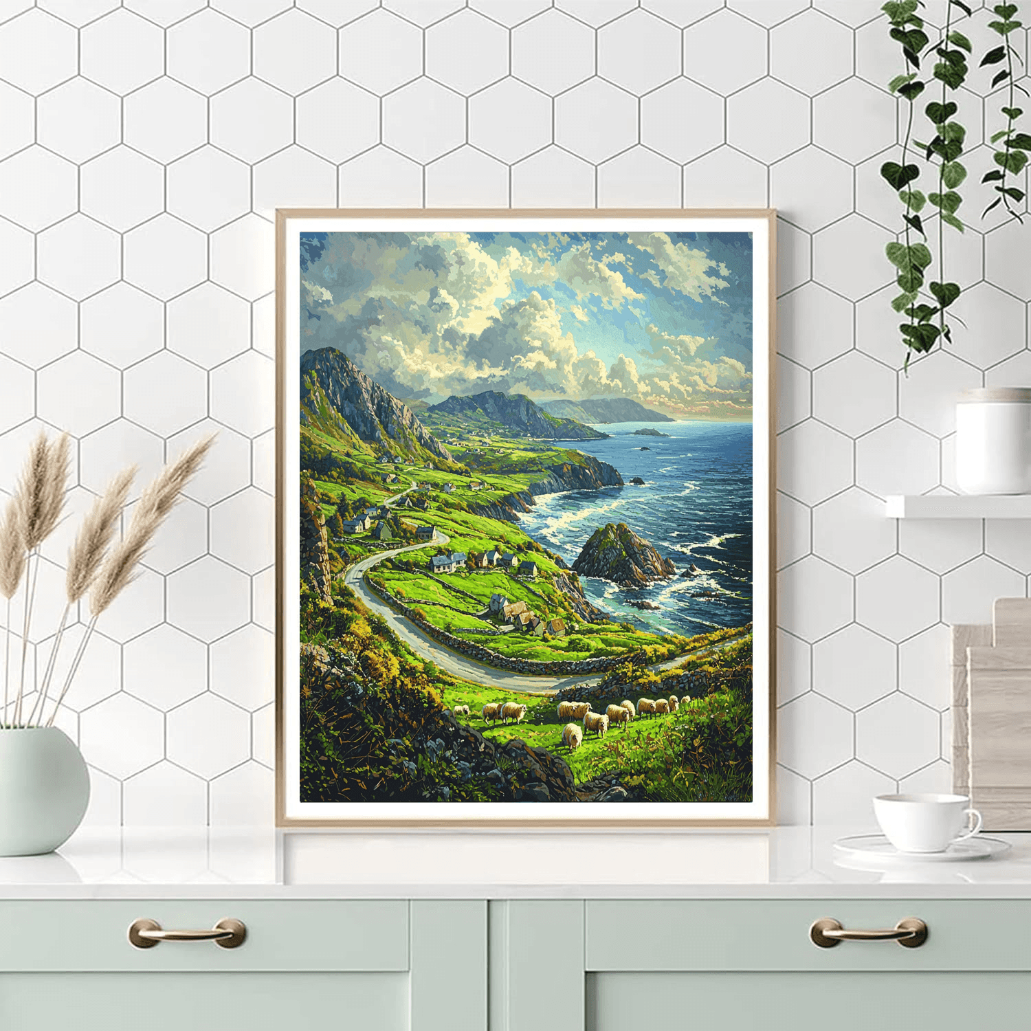 Ring Of Kerry - County Kerry Paint By Numbers Kits