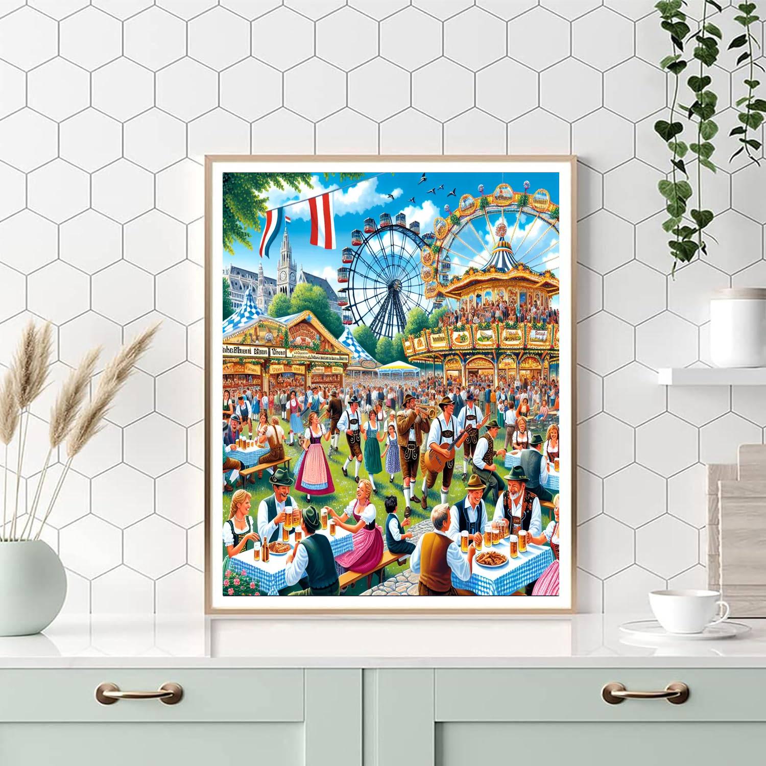 Wiener Wiesn Fest - Austria Paint By Numbers