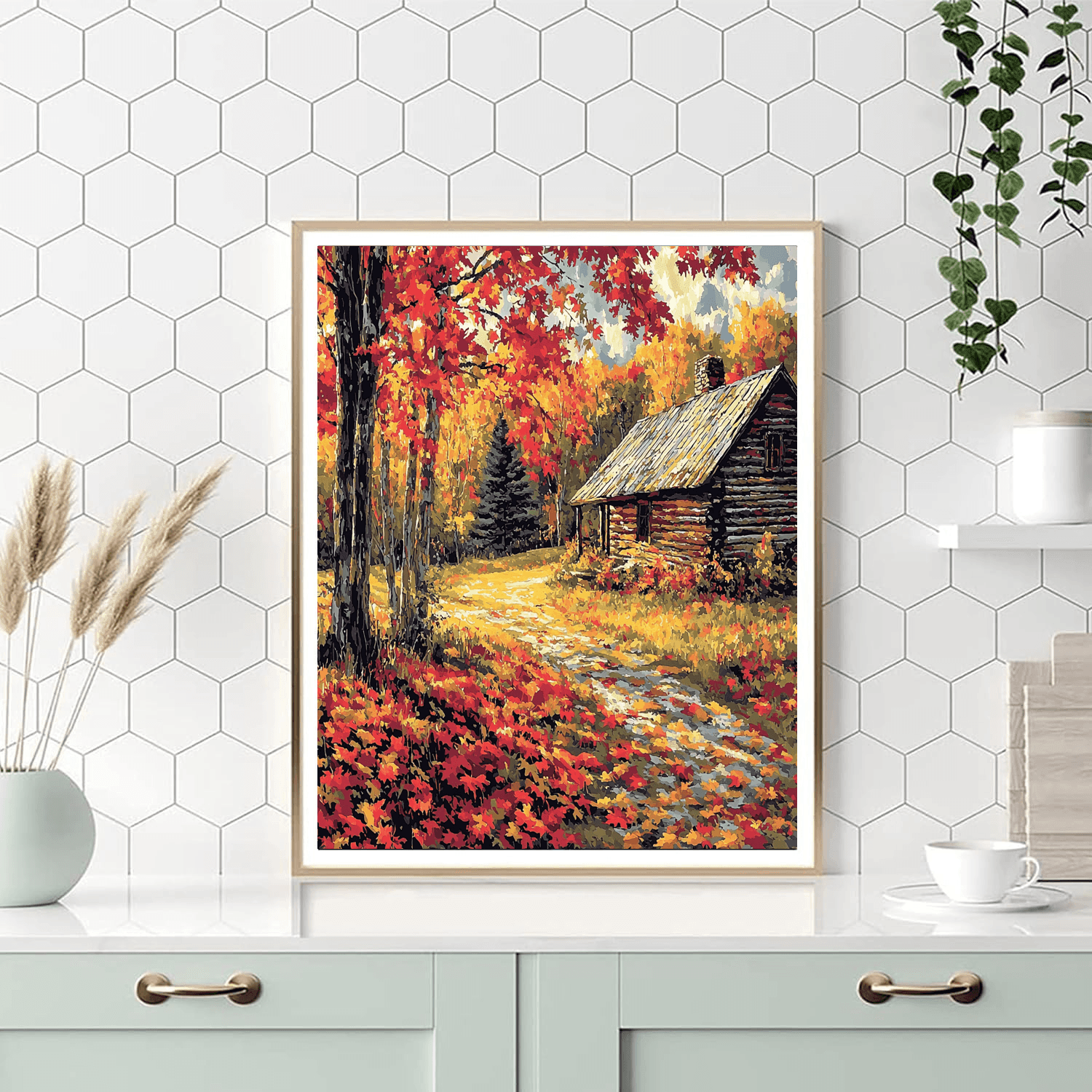 John Singer Sargent Inspired Rustic Charm - DIY Painting By Numbers Kit
