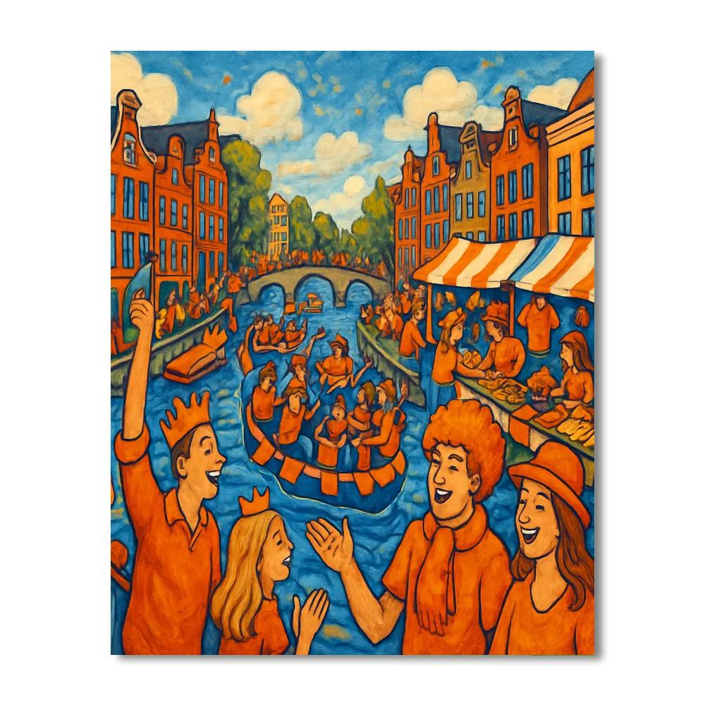 Queen’s Day Painting By Numbers Kit