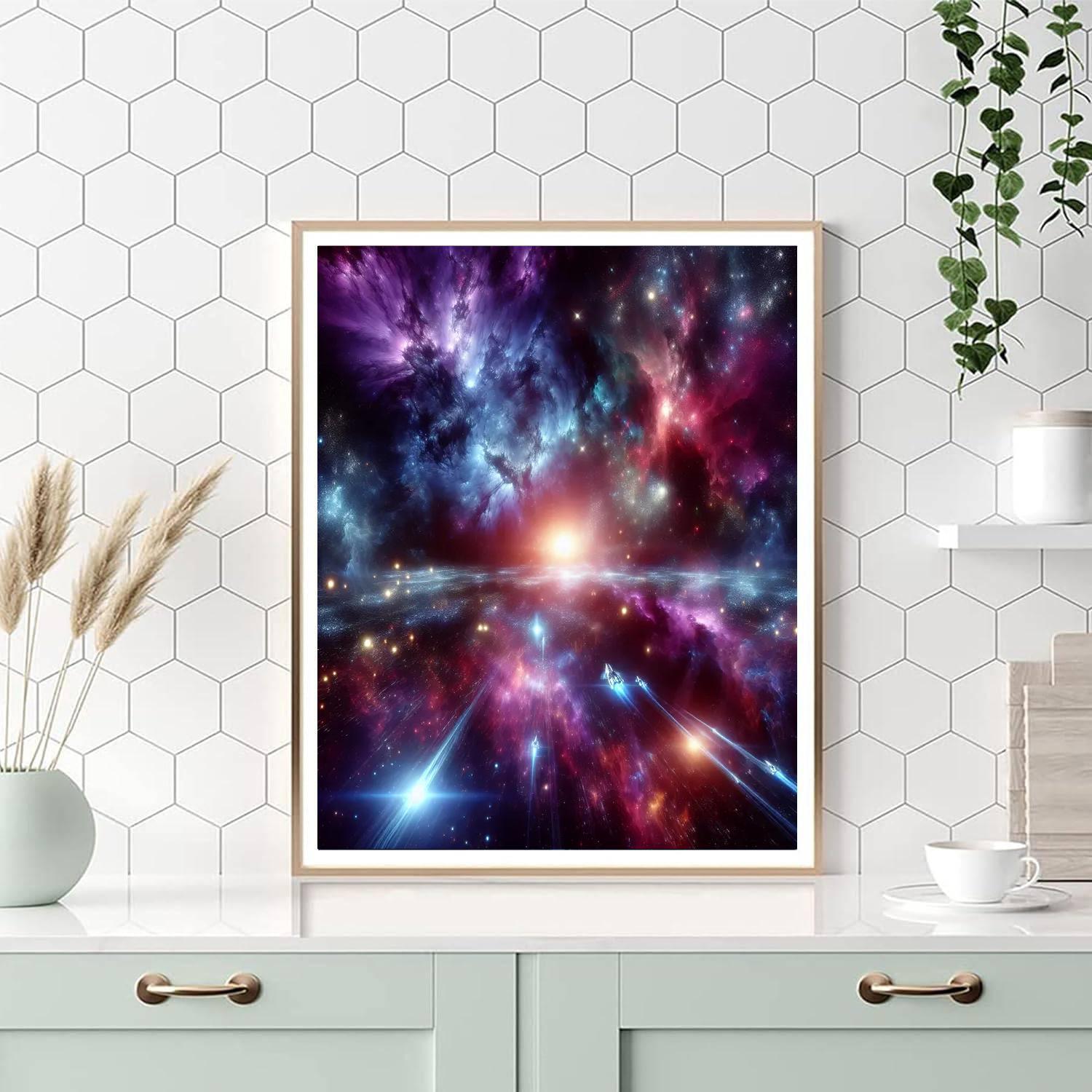 Space Explorer's Odyssey Paint By Number