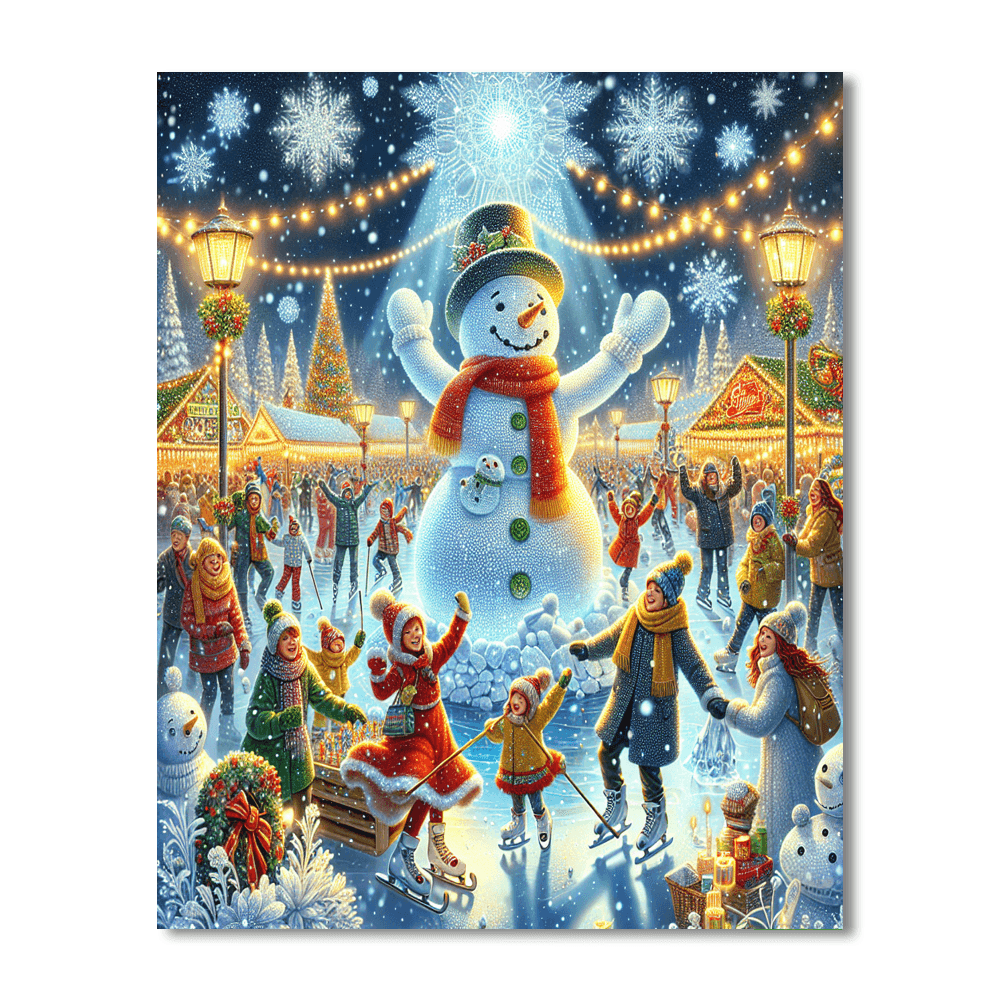 Carnival Of Quebec DIY Paint By Numbers