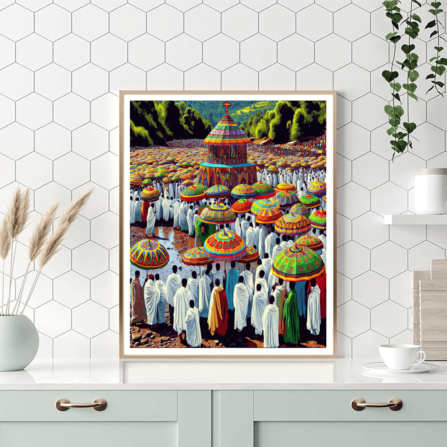 Timkat - Ethiopia Numbered Painting Kits