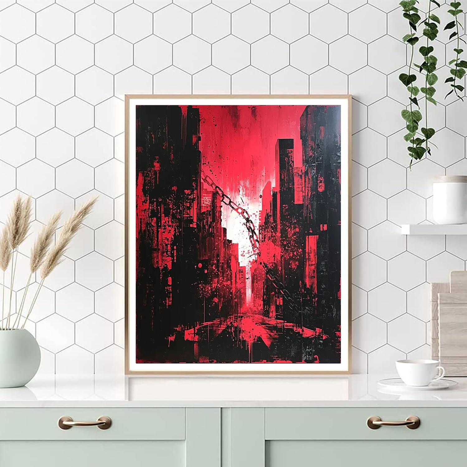 Banksy Inspired Whispers Of Rebellion  DIY Paint By Numbers