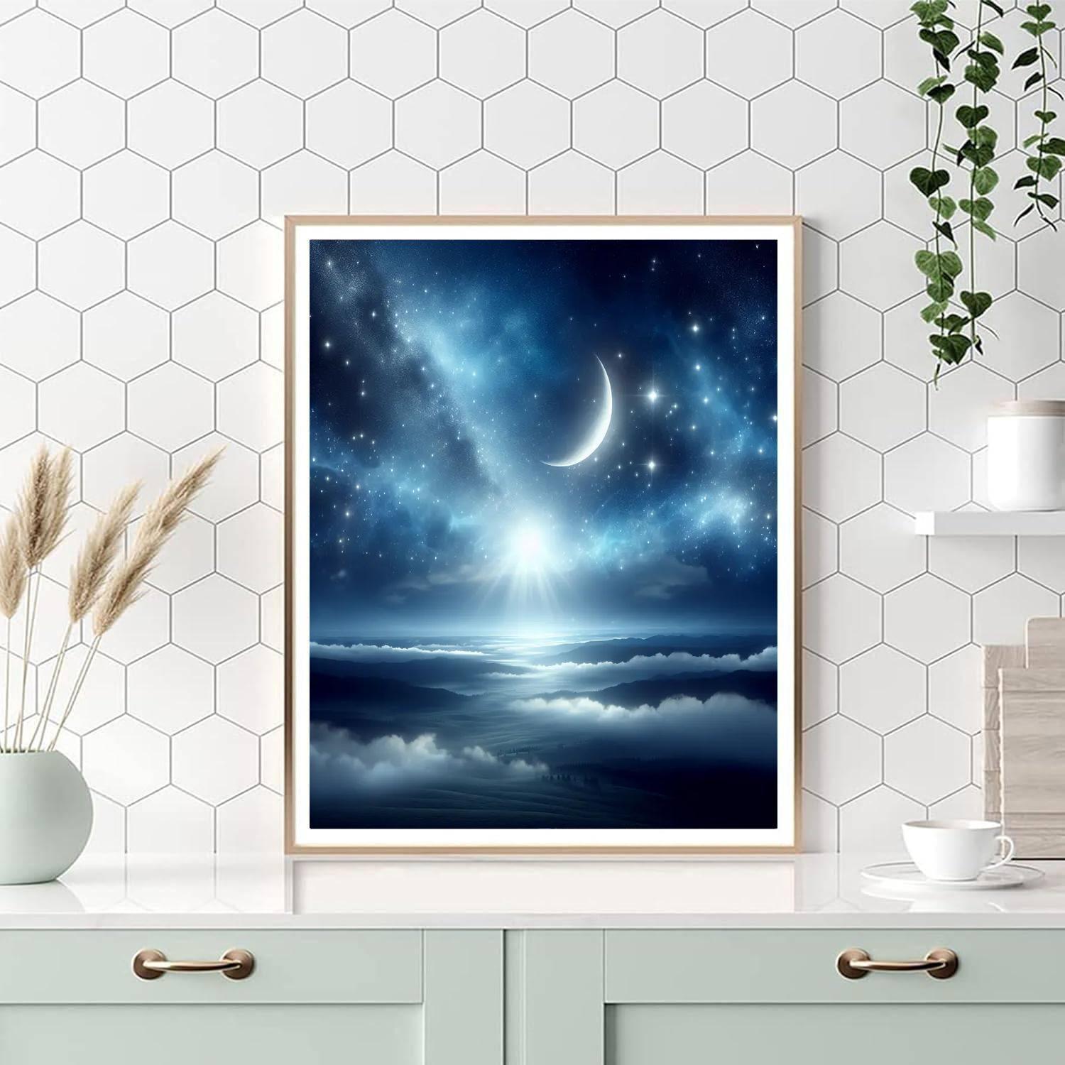 Dreamy Starry Skies Painting By Numbers Kit