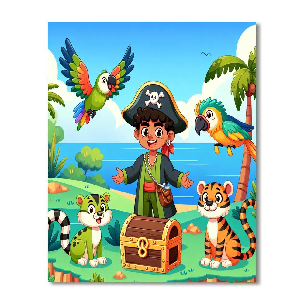 Adventure Island Expedition Paint By Color