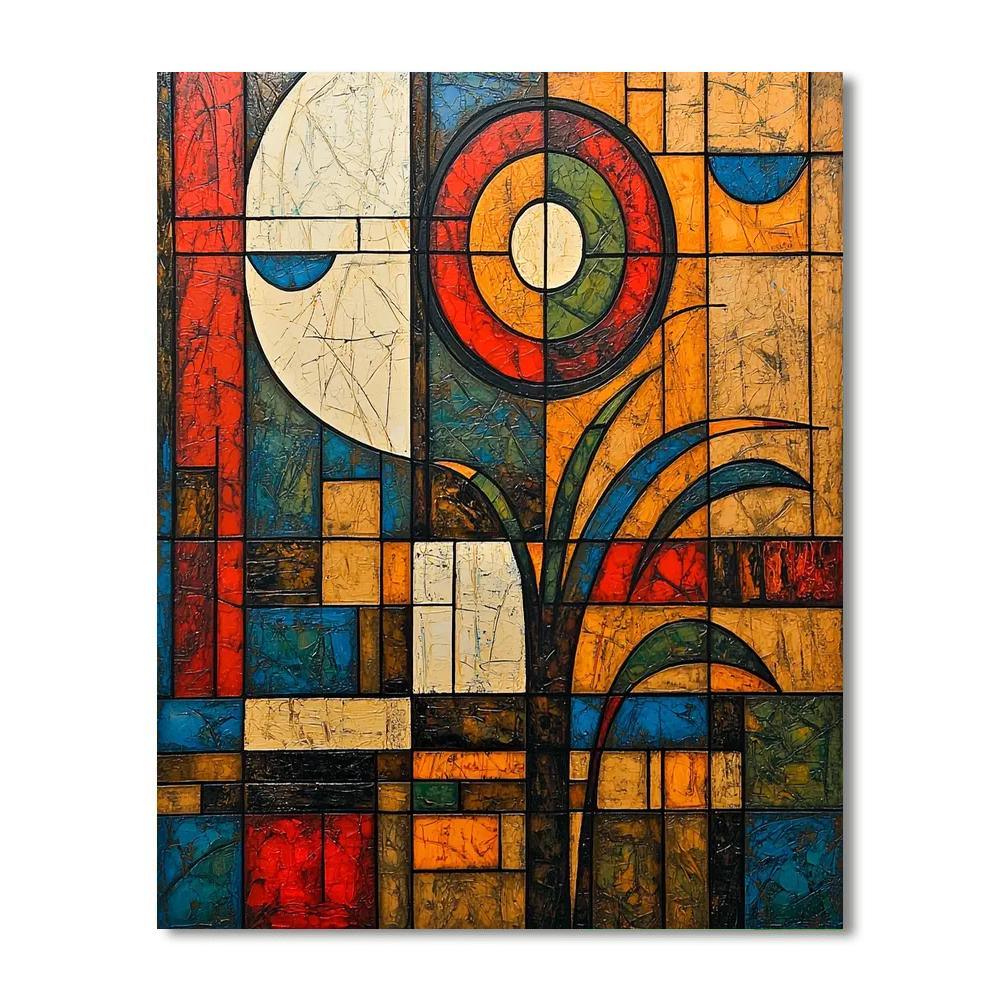 Paul Klee Inspired Symphony Of Color  Painting By Numbers Kit