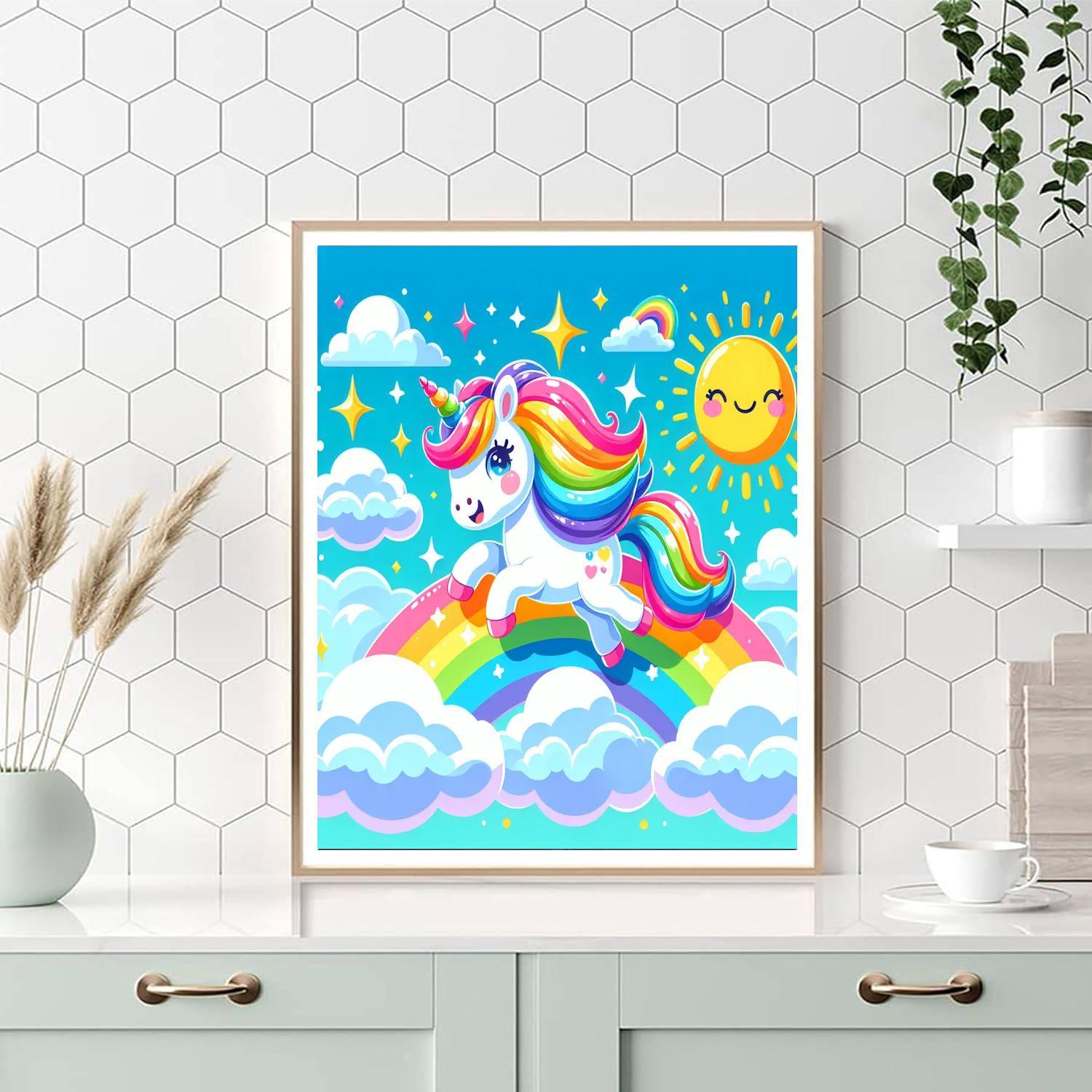 Dancing Unicorns Paint By Number