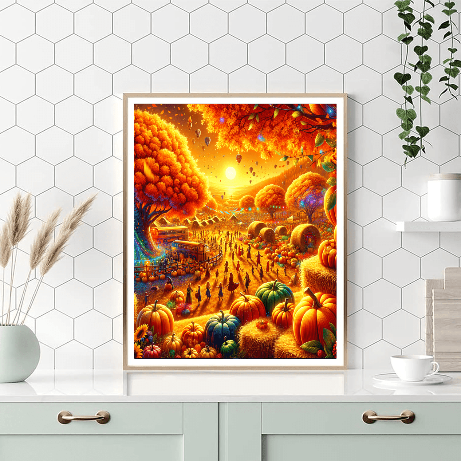 Harvest Festival Charm DIY Paint By Numbers