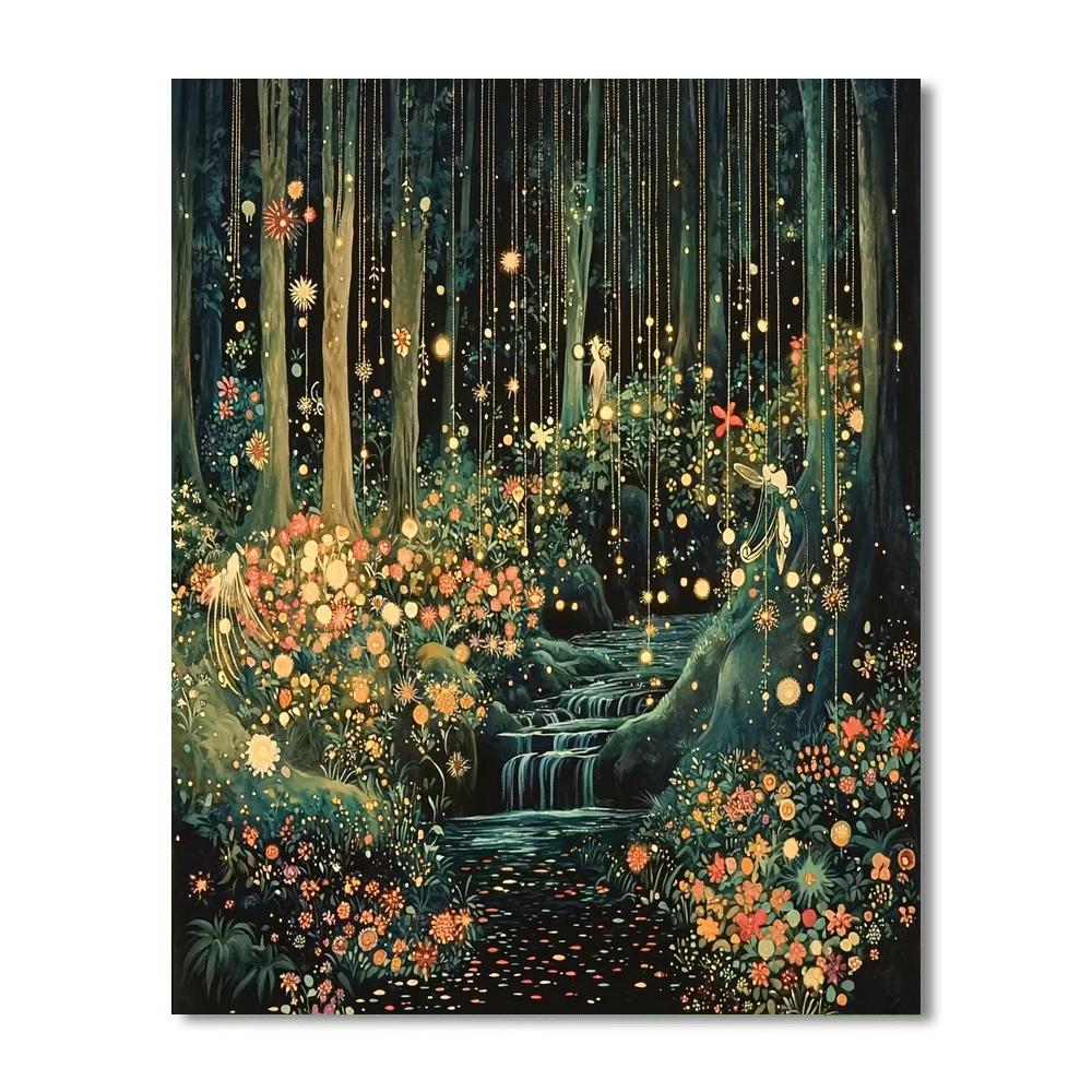 Brian Froud Inspired Mystical Forest Spirits  Paint By Numbers