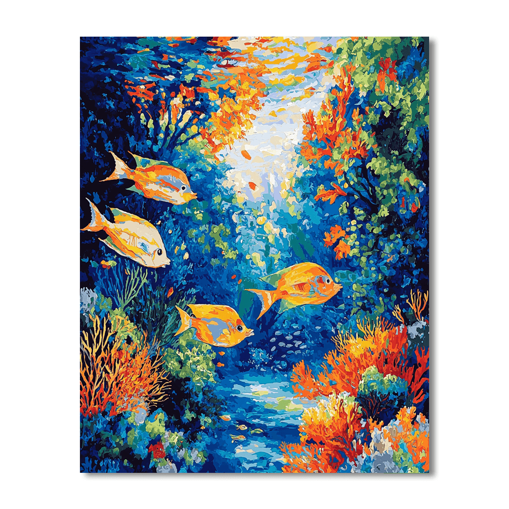 Paul Signac Inspired Ocean's Melody  Paint By Numbers Art