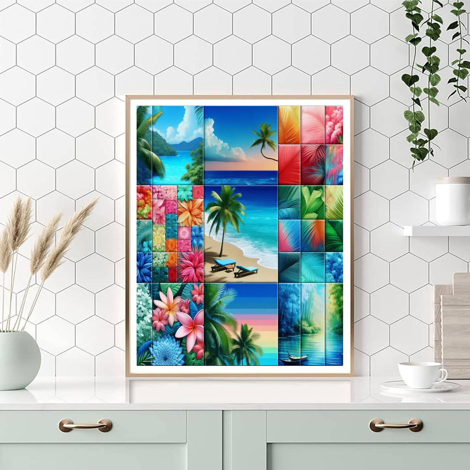 Hawaiian Paradise Bliss Numbered Painting Kits