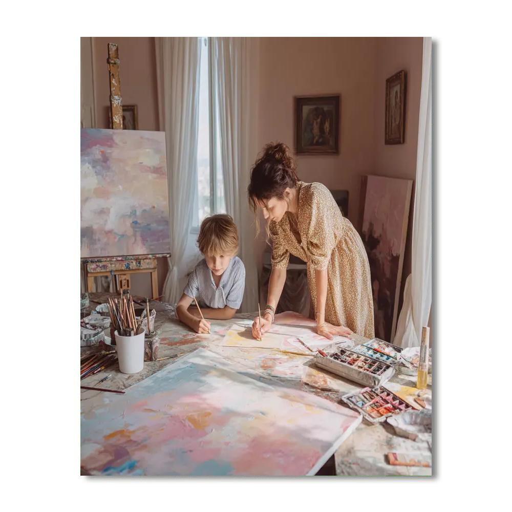 Sweet Afternoon Sketches Paint By Color