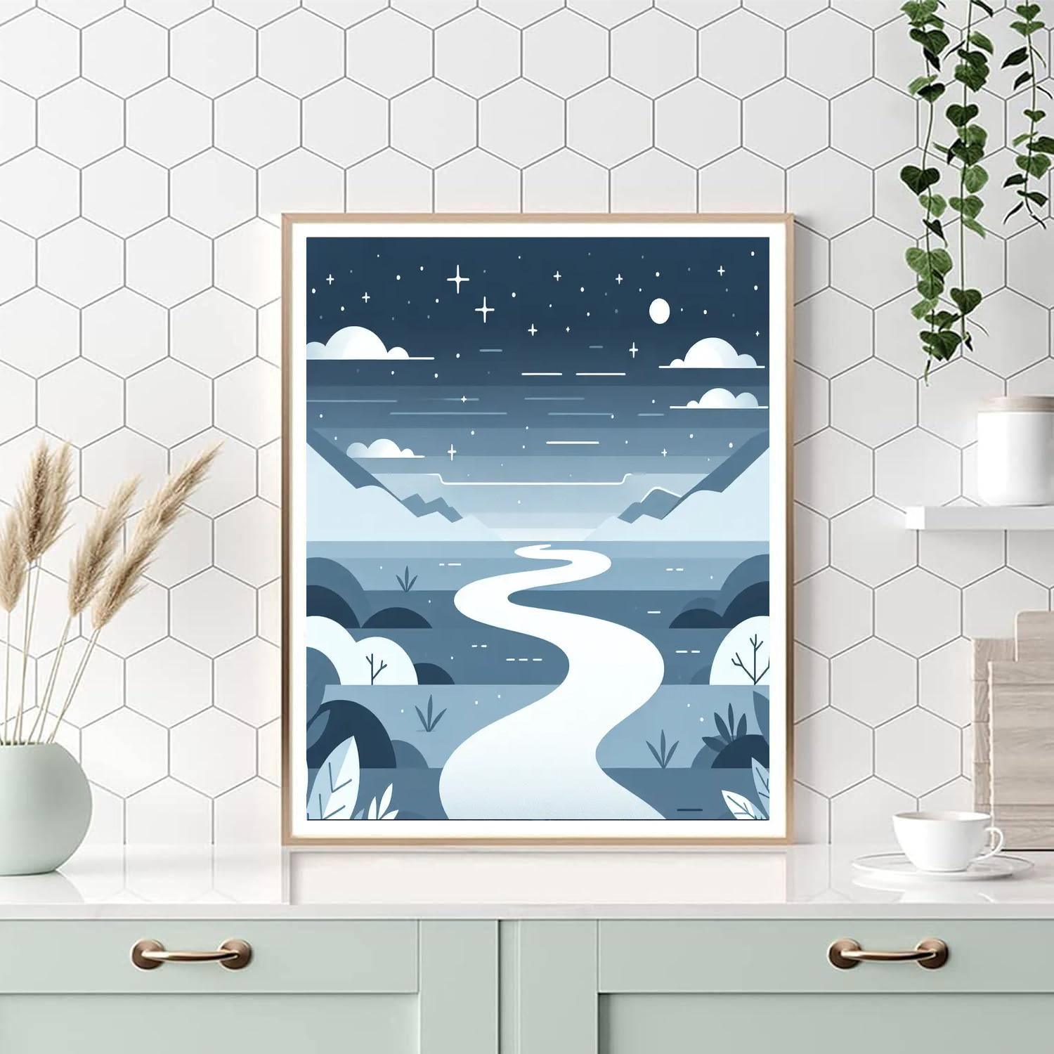 Twinkling Trails Numbered Painting Kits