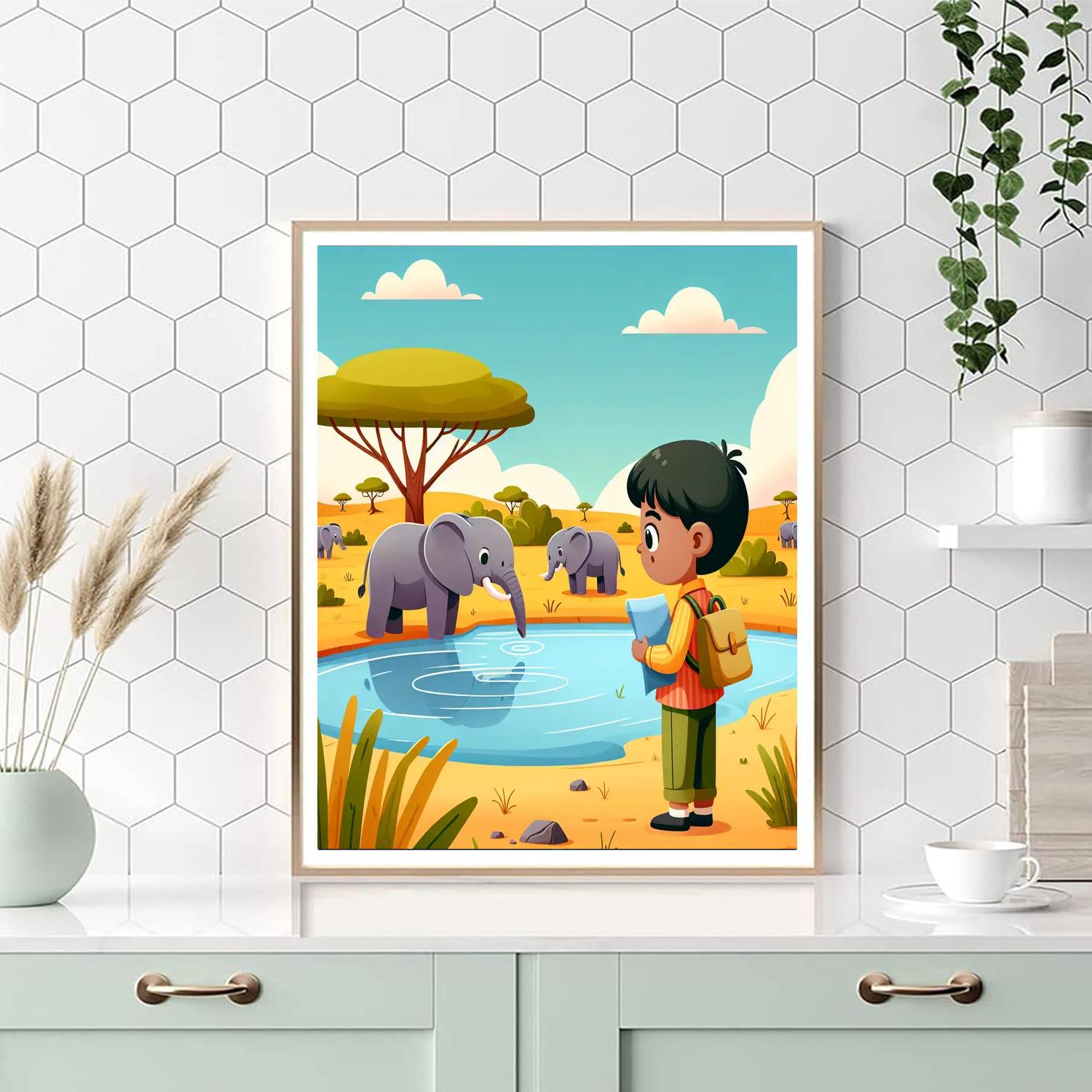 Safari Conservation Expedition Paint By Numbers Kits