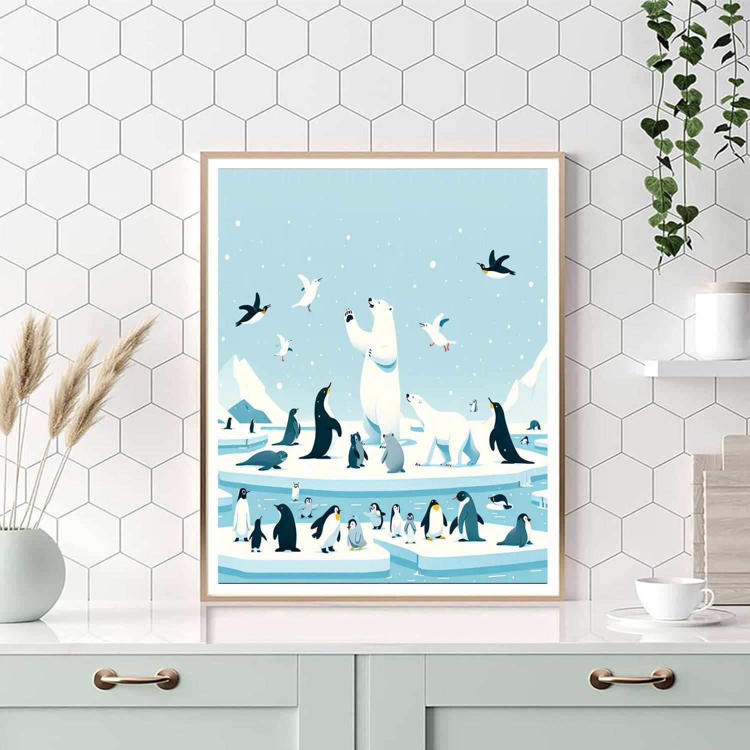 Arctic Friends Adventure Numbered Painting Kits