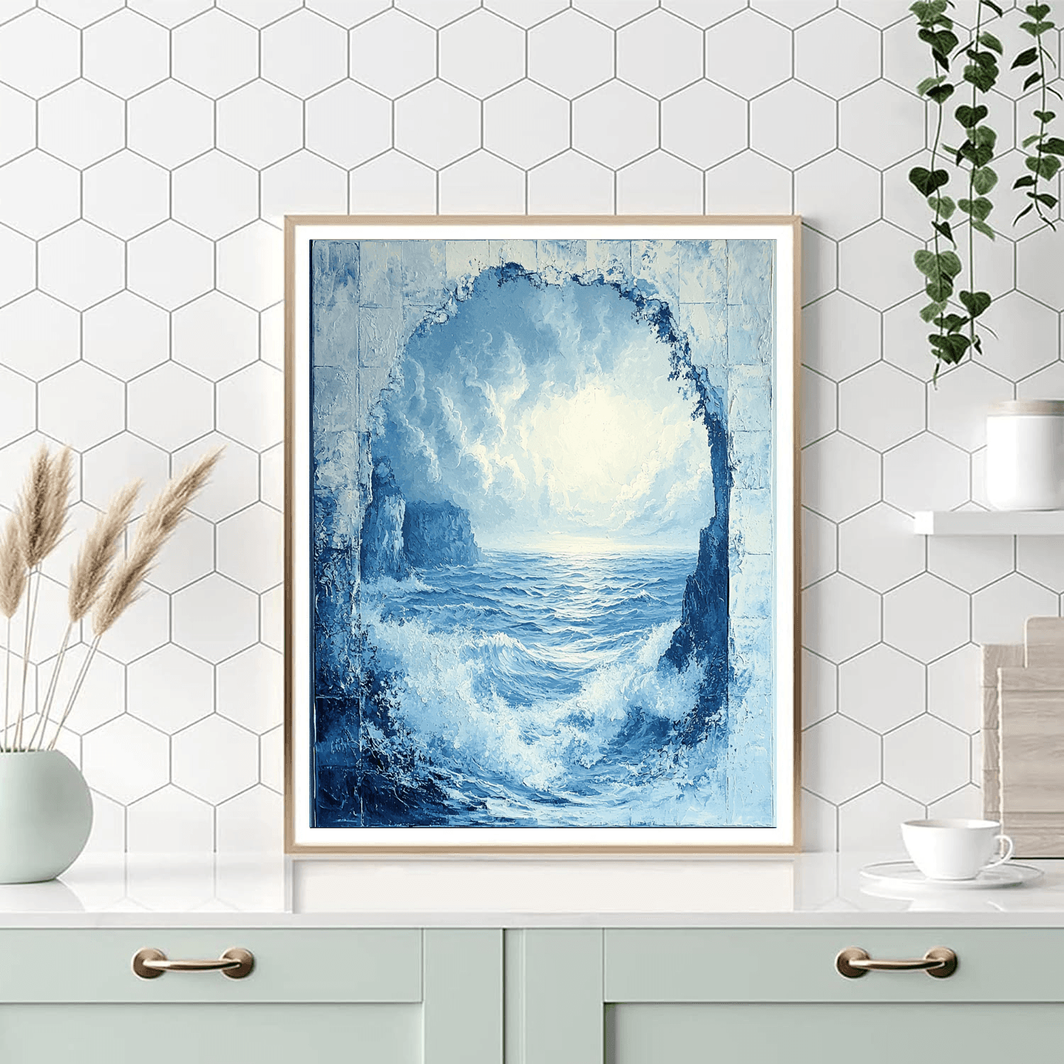 J.M.W. Turner Inspired Coastal Breeze  Numbered Painting Kits