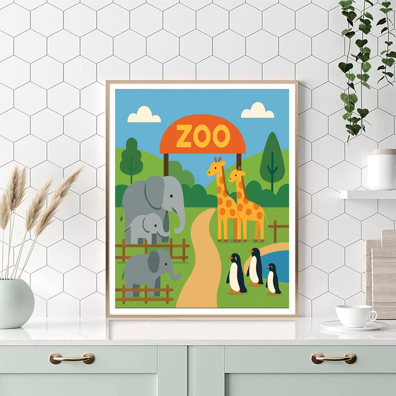 Zoo Discovery Paint By Numbers Kits