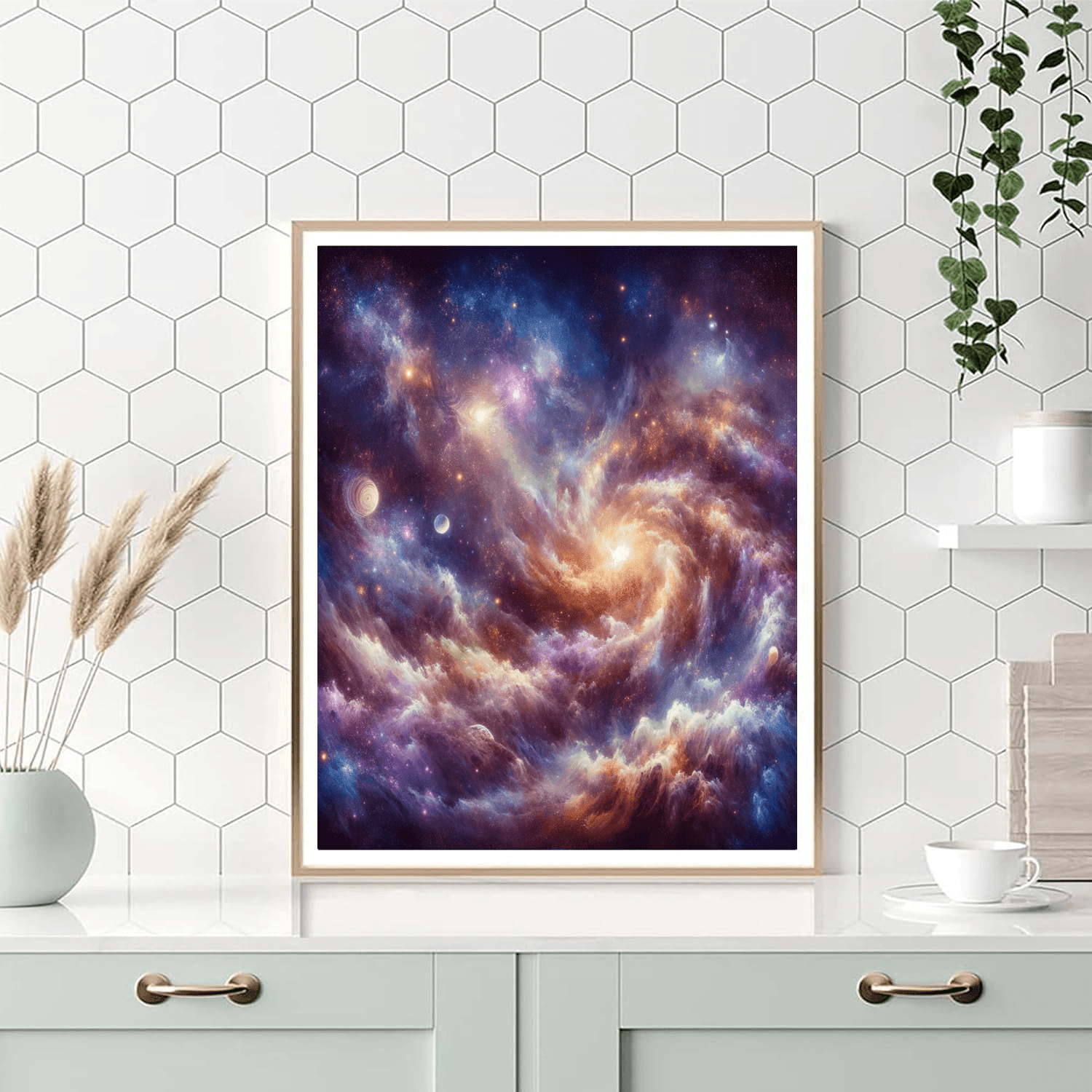 Imaginative Galaxy Journey DIY Paint By Numbers