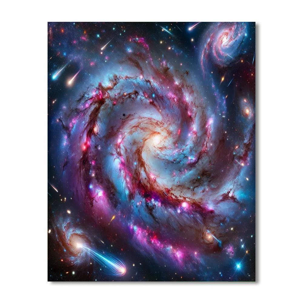 Starry Cosmic Symphony Paint By Numbers Kits