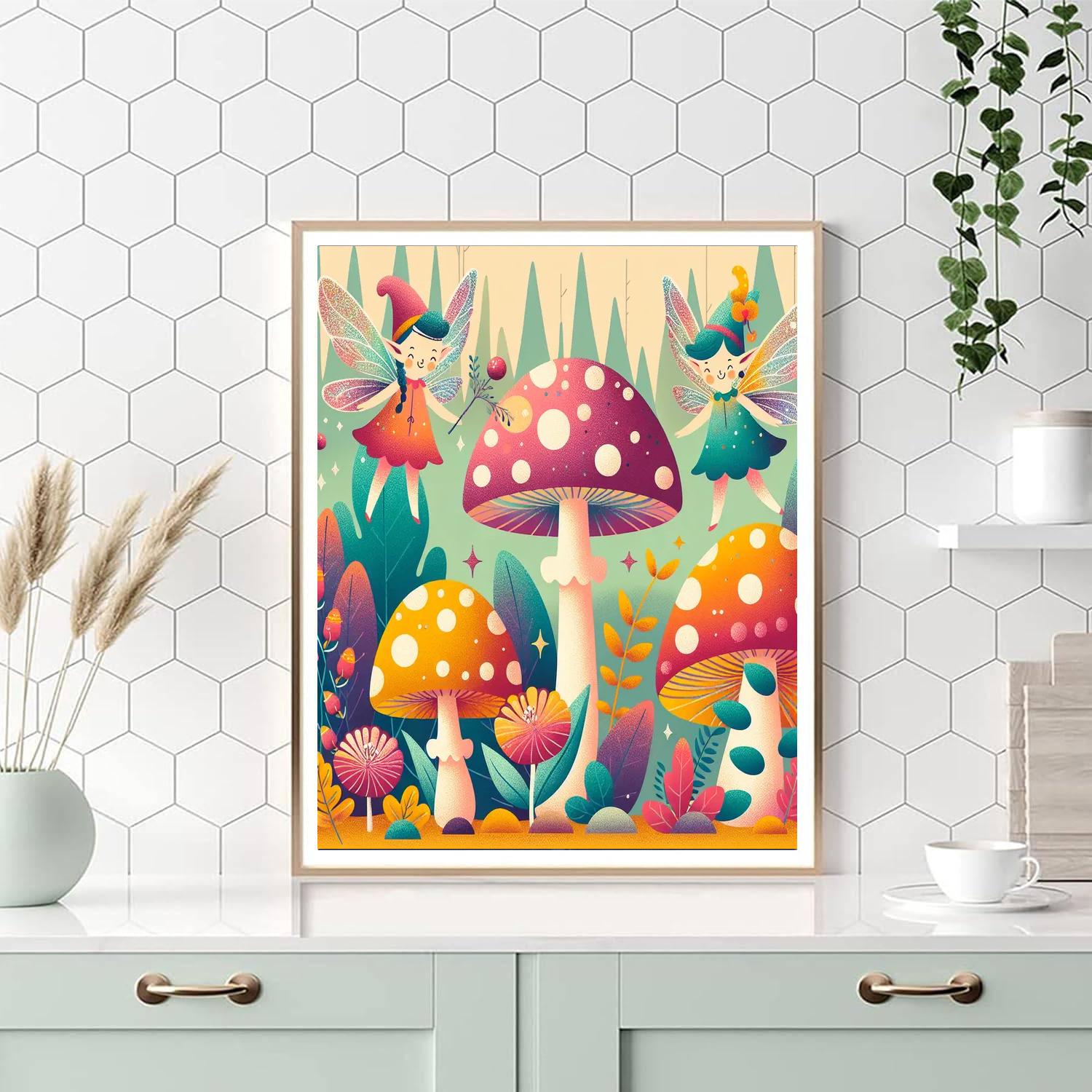 Pixie Parade Number Painting