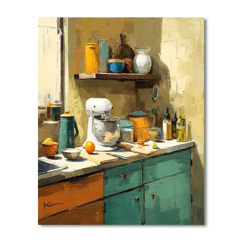 Memories In The Kitchen Paint By Number