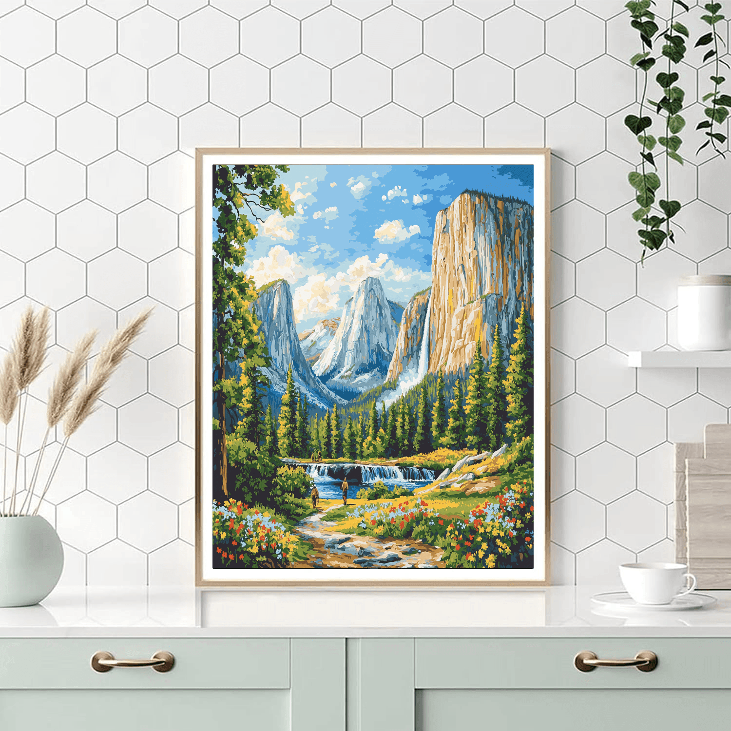 Yosemite National Park DIY Paint By Numbers