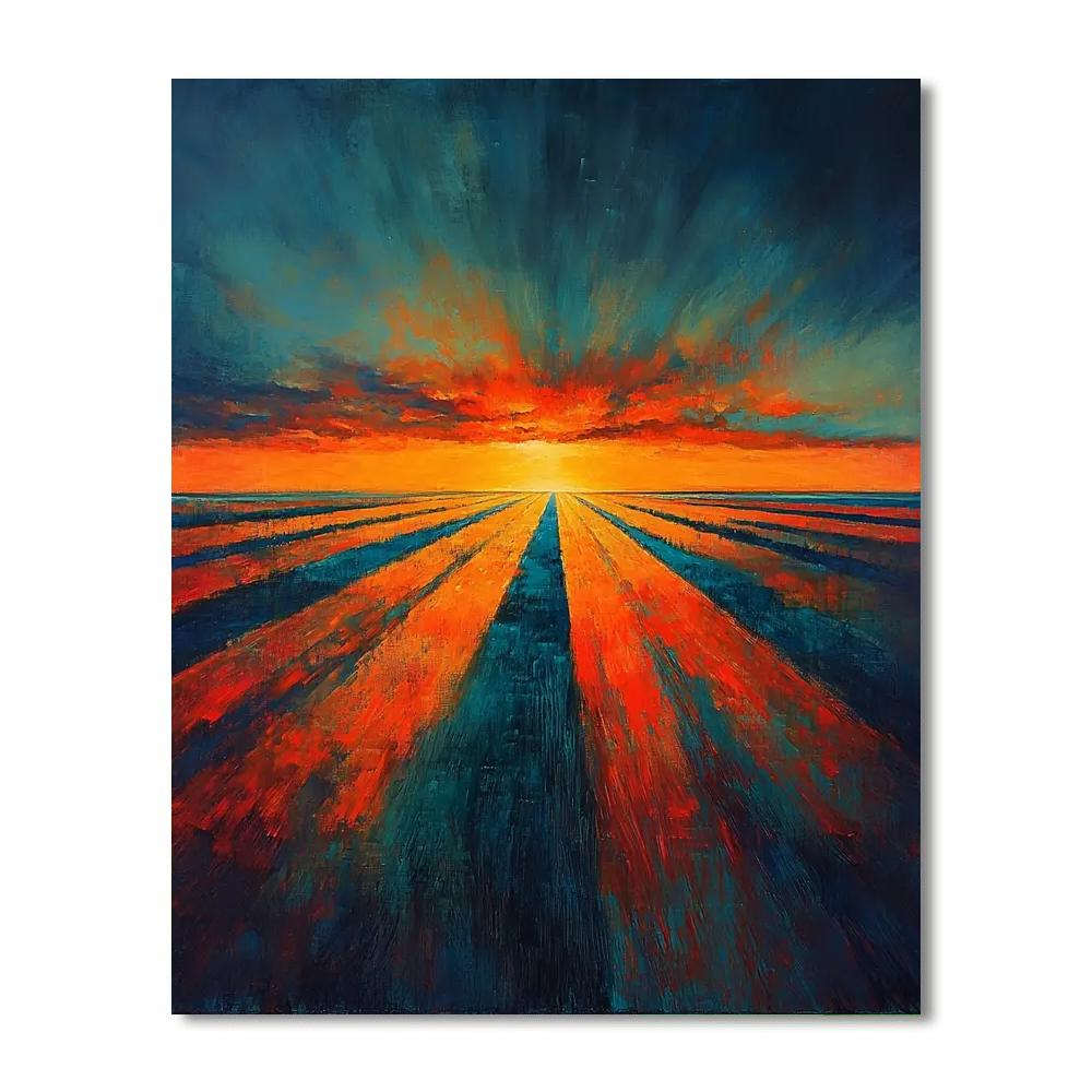 Caravaggio Inspired Chasing The Horizon  Paint By Numbers Kits