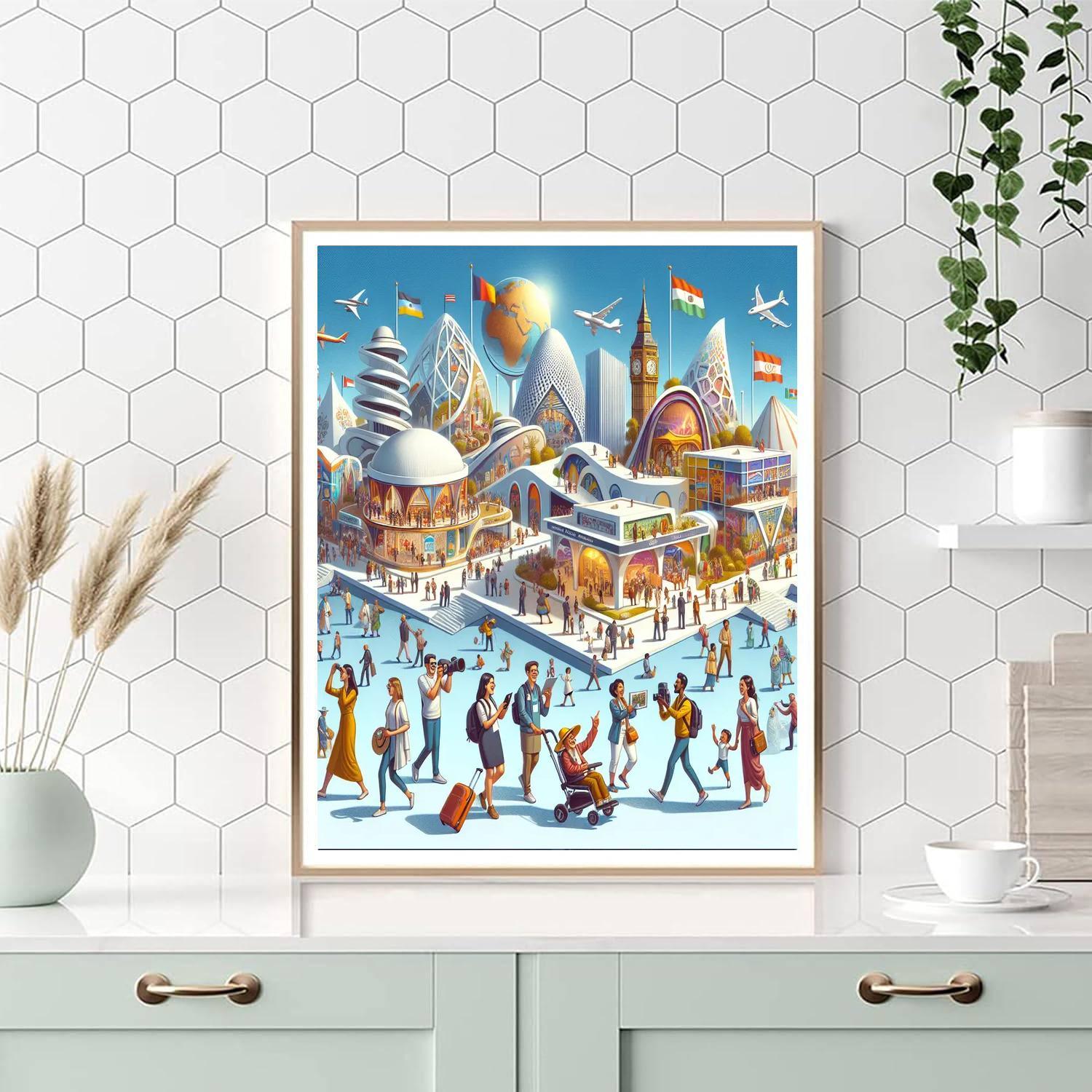 World Expo Painting Number Kit